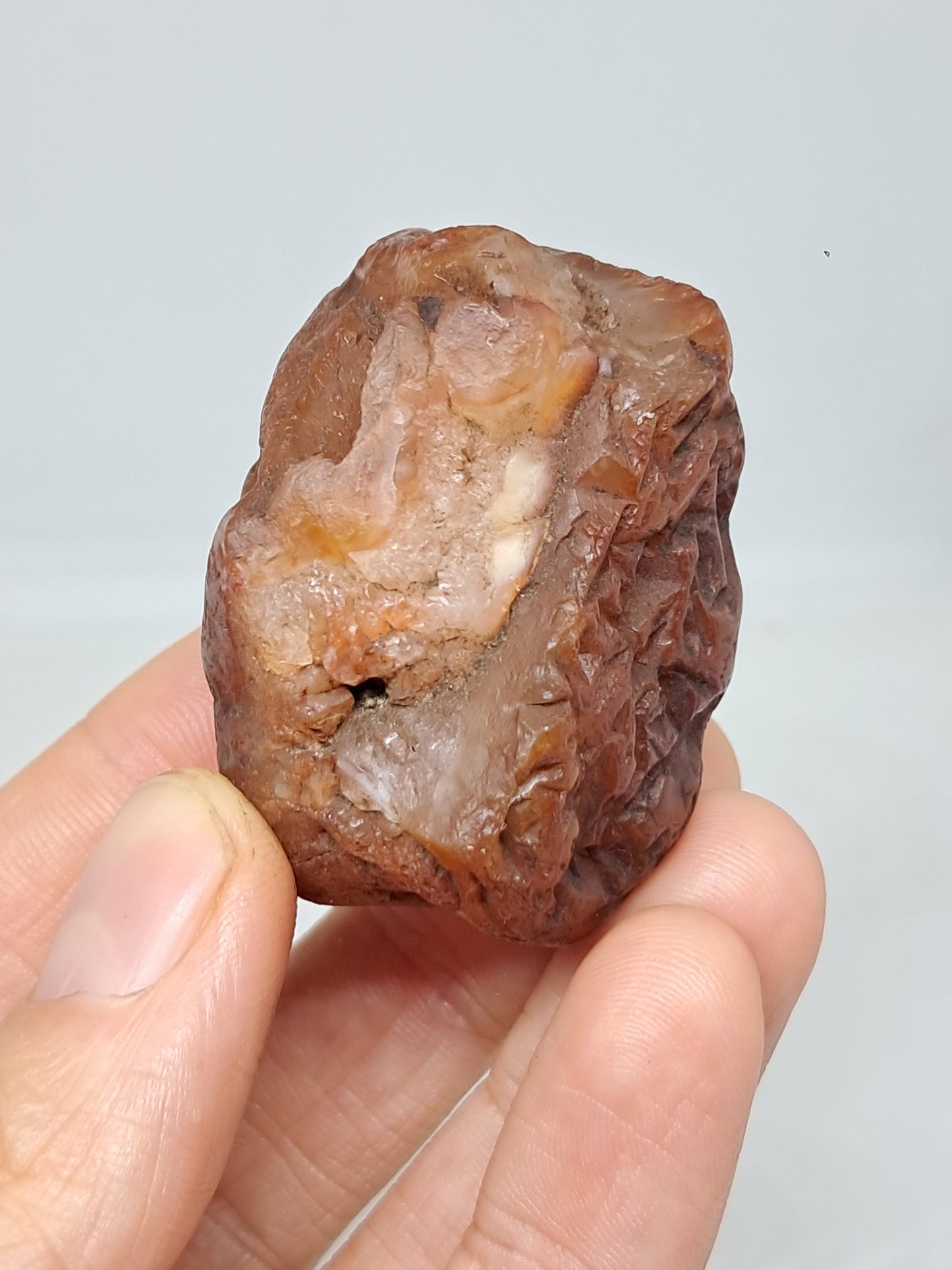Rough Carnelian (India) Raw Stone | Natural Crystal | Mineral Specimen #CRN30