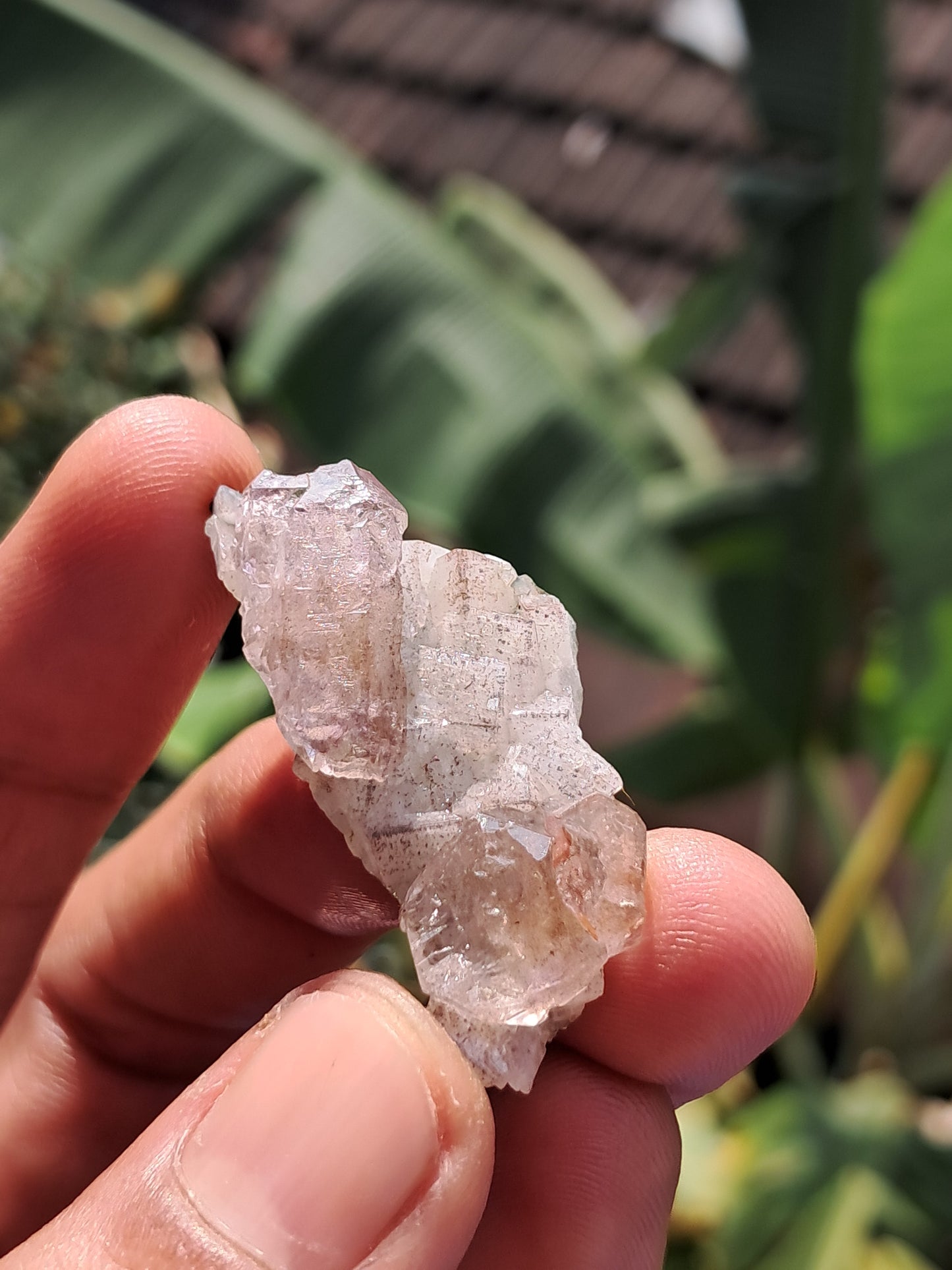 Amethyst Scepter on Matrix from Karur | Super Seven Inclusions | Natural Crystal | Mineral Specimen #KA175