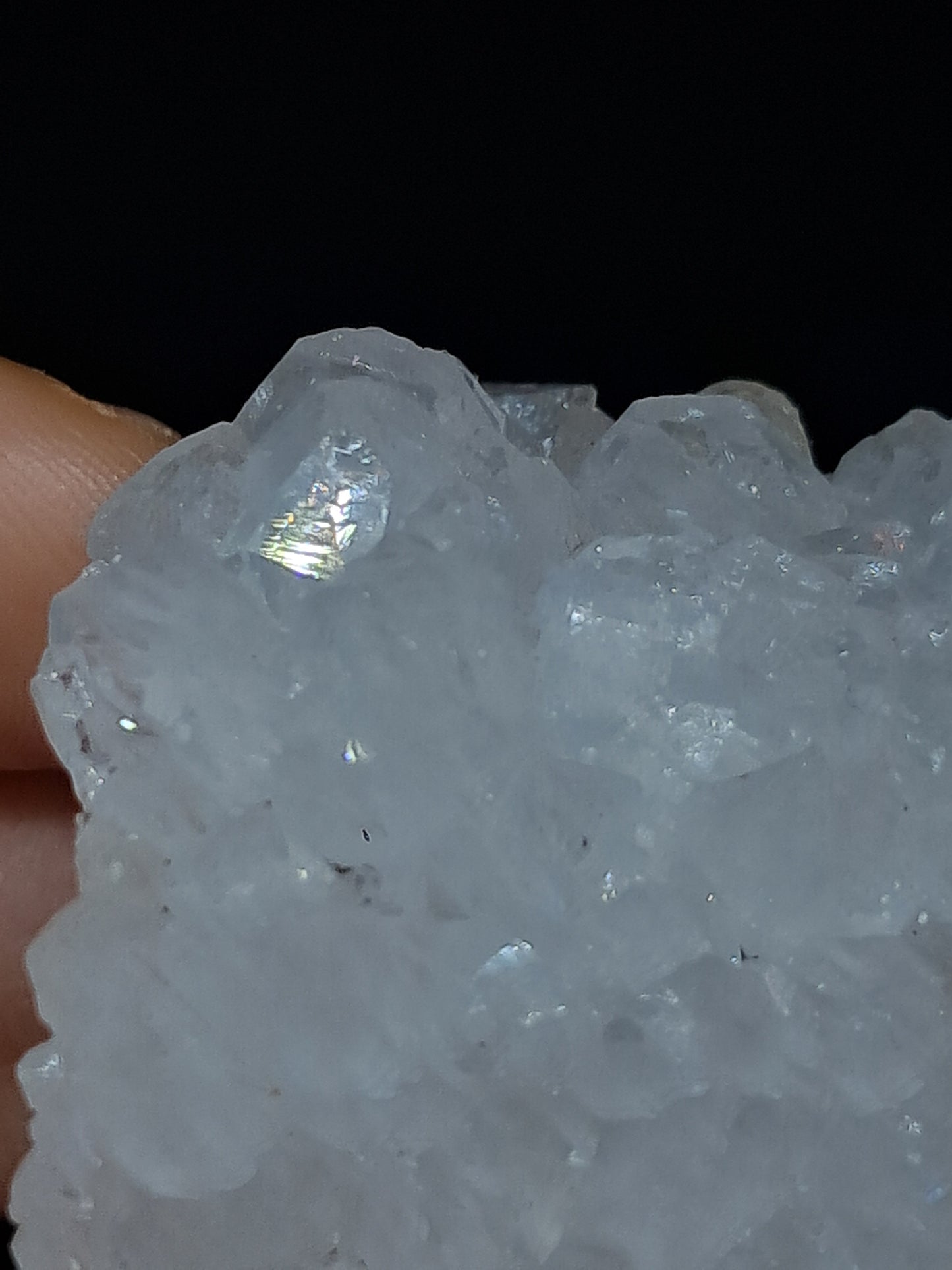Iris Quartz (Aurangabad)| Anandalite | Cluster | Natural Crystal #AQ34