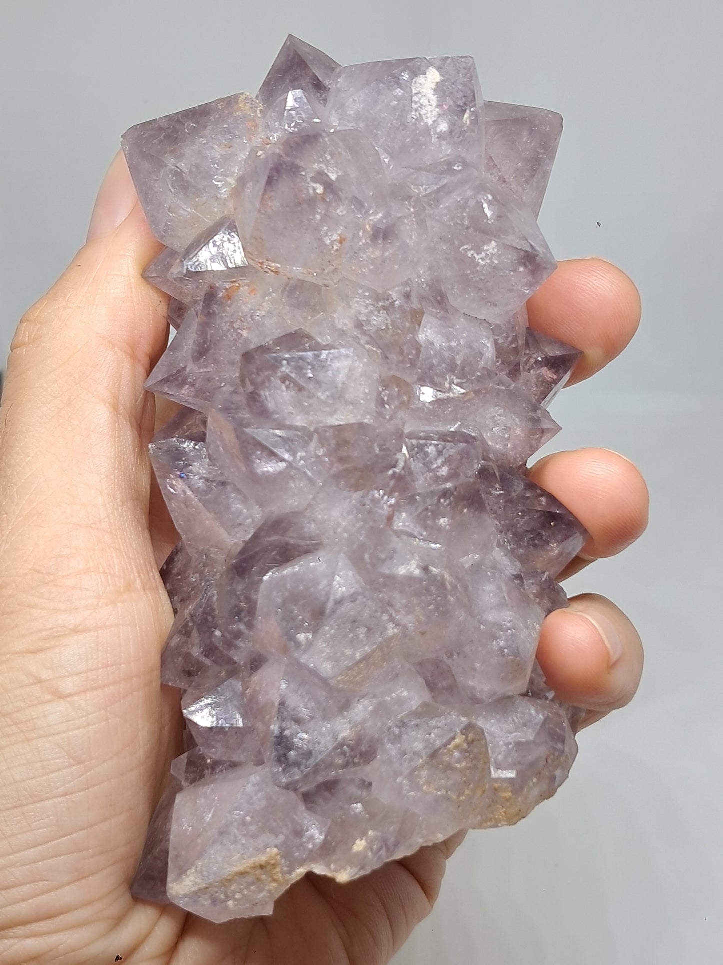 Smokey Amethyst Stalactite (Khadakwani) | Natural Crystal | Mineral Specimen #SA2