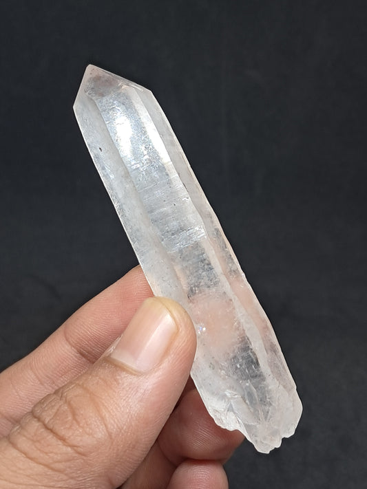 Himalayan Quartz Biterminated Self-healed Point | Natural Crystal | Mineral Specimen #CH70