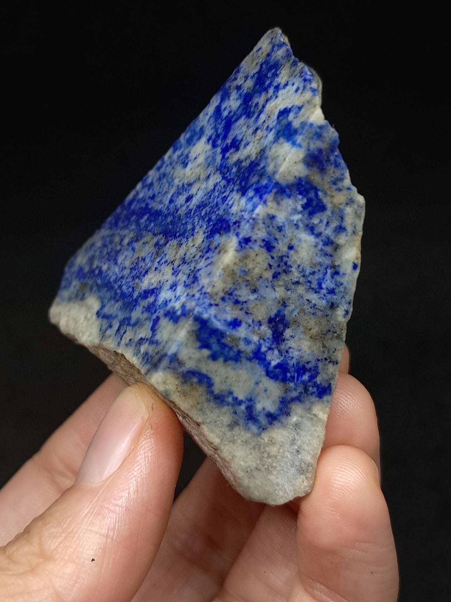 Slice of Lapislazuli (Afghanistan) Rough Natural Stone #LZ2