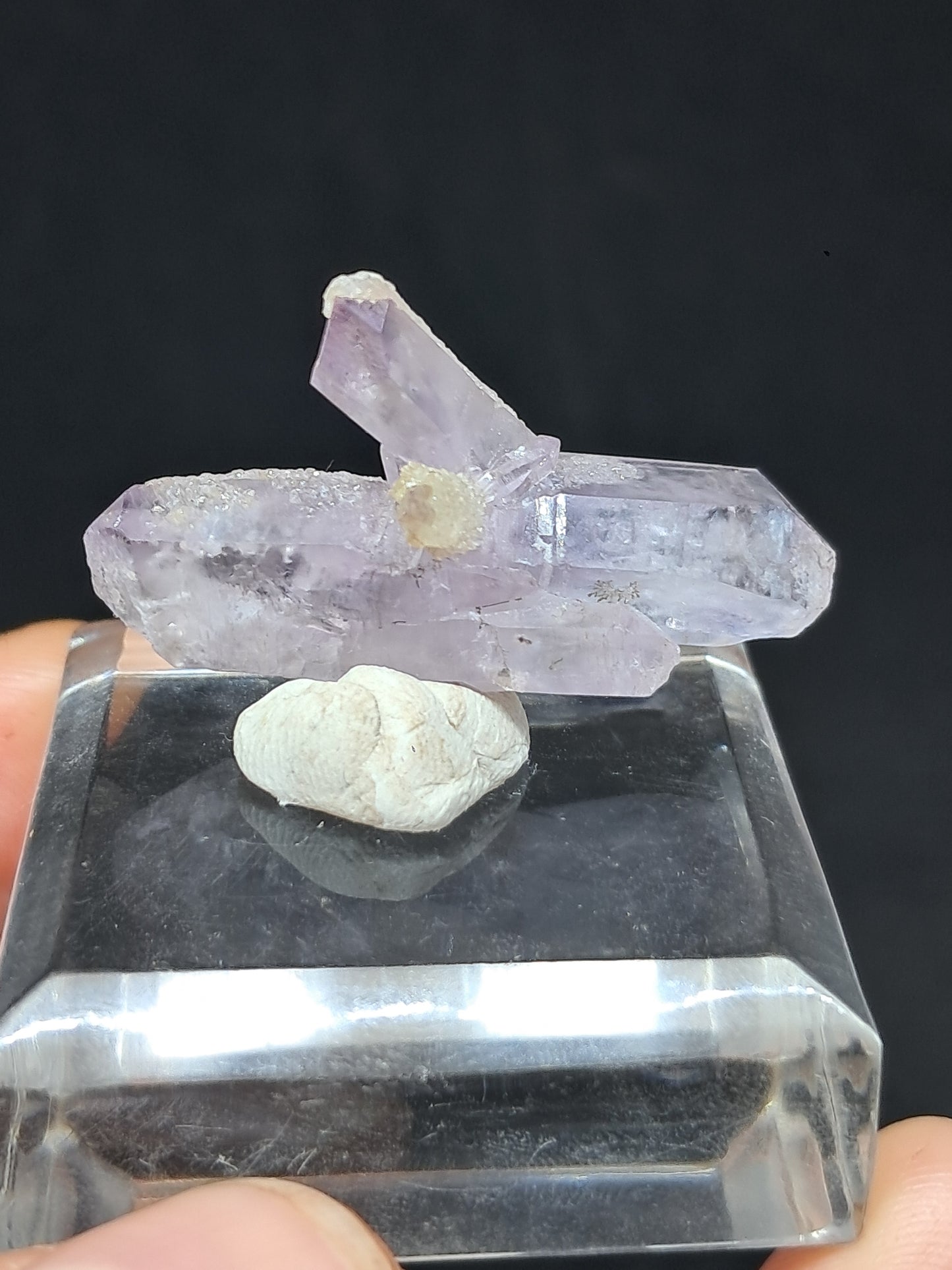 Cúmulo de cetro de amatista de Veracruz (México) | Cristal natural | Ejemplar mineral n.° VA40