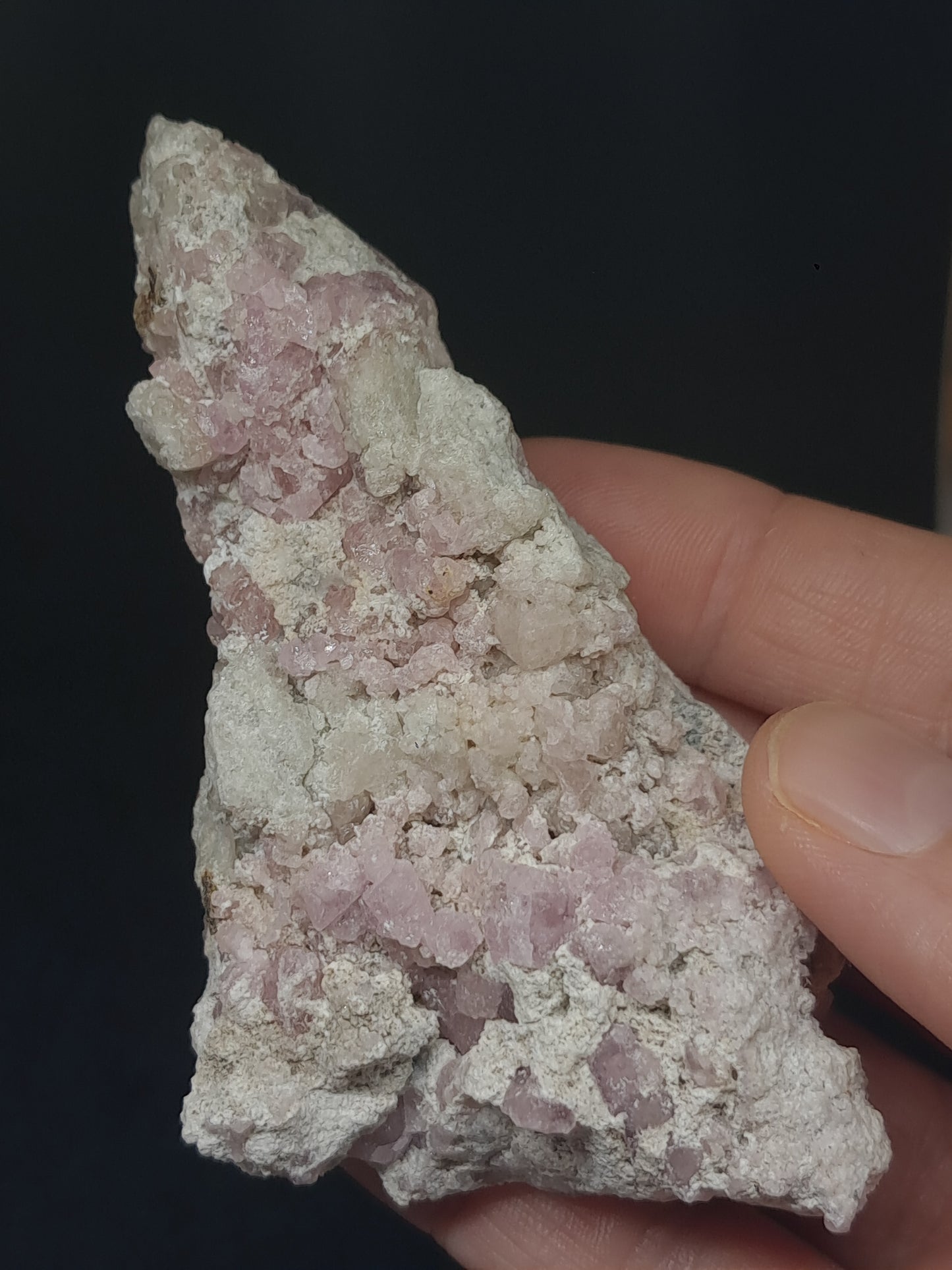 Grossular Garnet on Matrix (Mexico) Pink Garnet Cluster |Rough Crystal Stone | Mineral Specimen #GR20