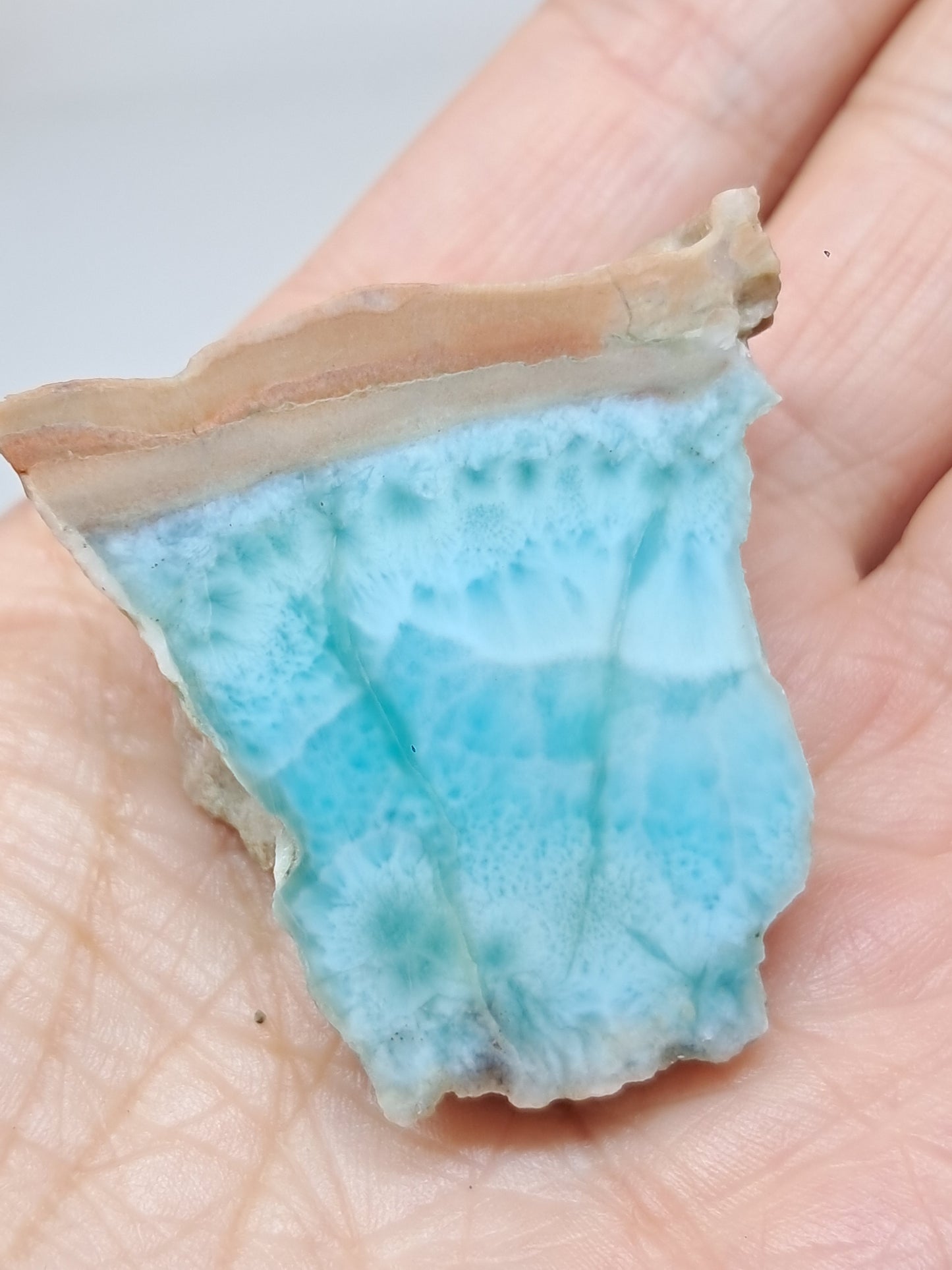 Larimar Raw Chunk (Dominican Republic) Rough Stone | Natural Rock #LM34