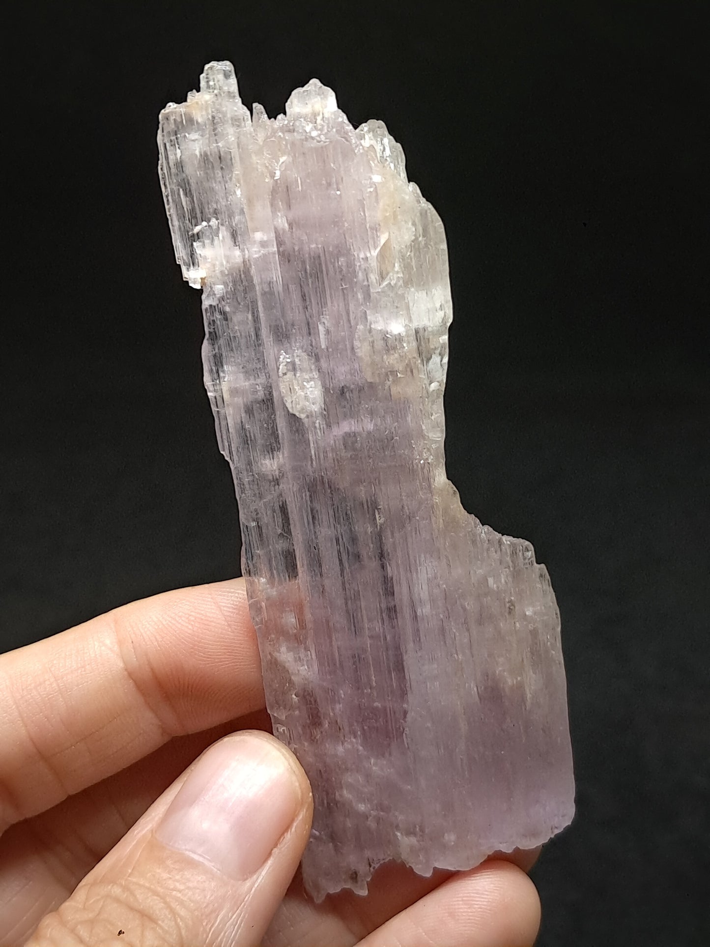 Kunzite Rough Crystal (Madagascar) Natural Raw Stone | Spodumene Mineral Specimen #KZ3