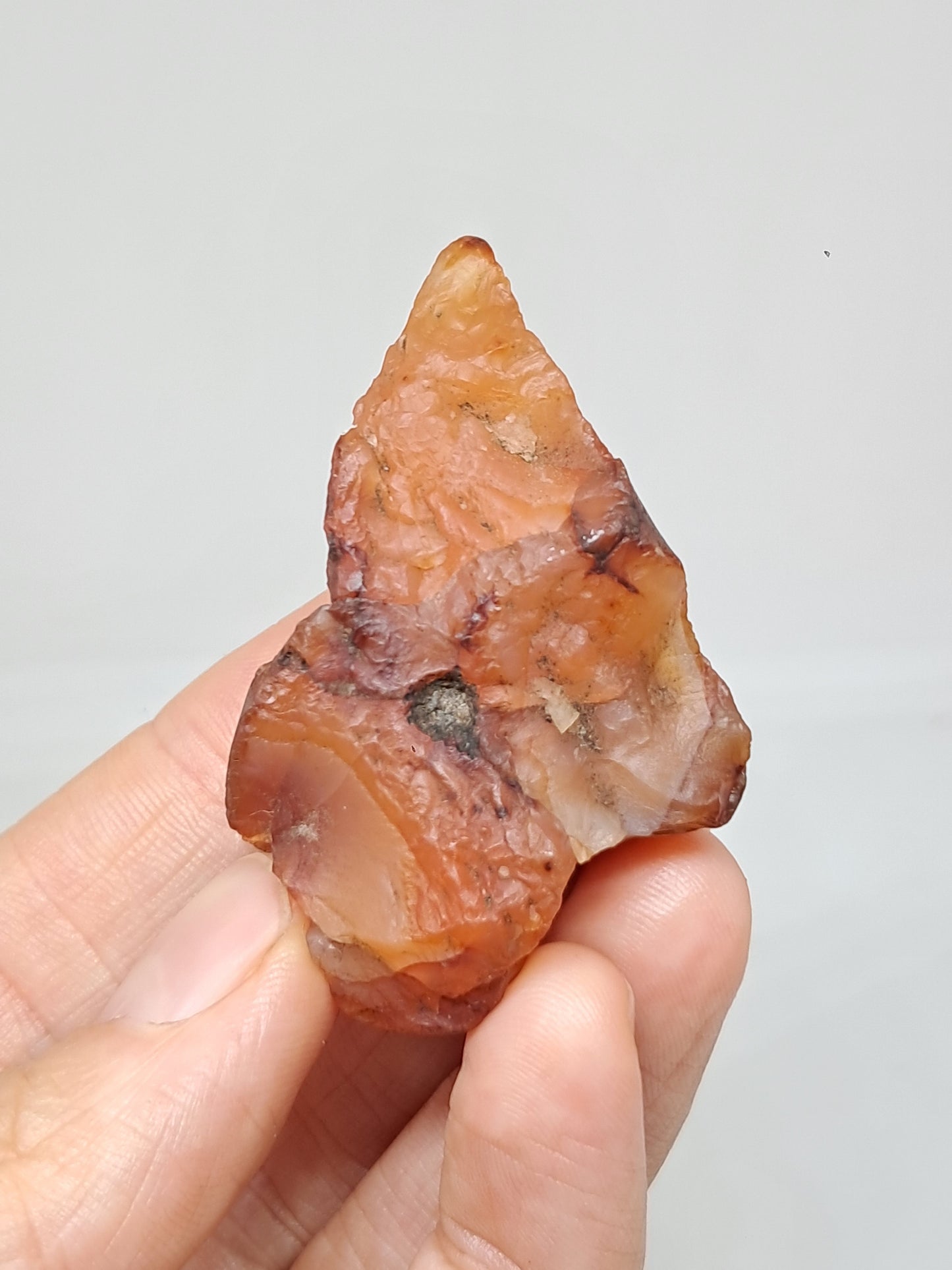 Rough Carnelian (India) Raw Stone | Natural Crystal | Mineral Specimen #CRN12