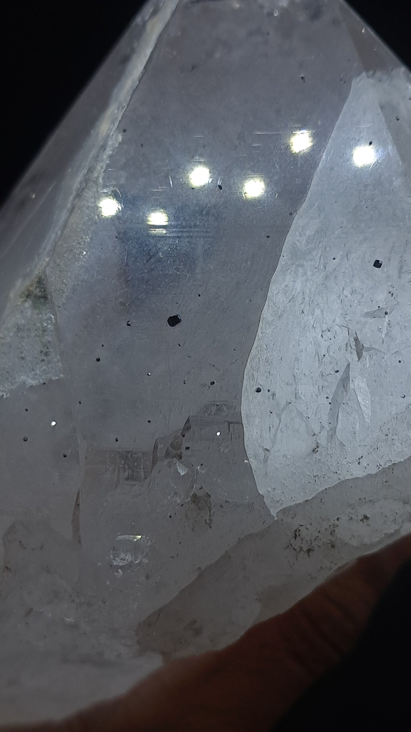 Himalayan Clear Quartz w/ Anatase *High Grade* 1.6 kg | Natural Crystal | Mineral Specimen #CH89