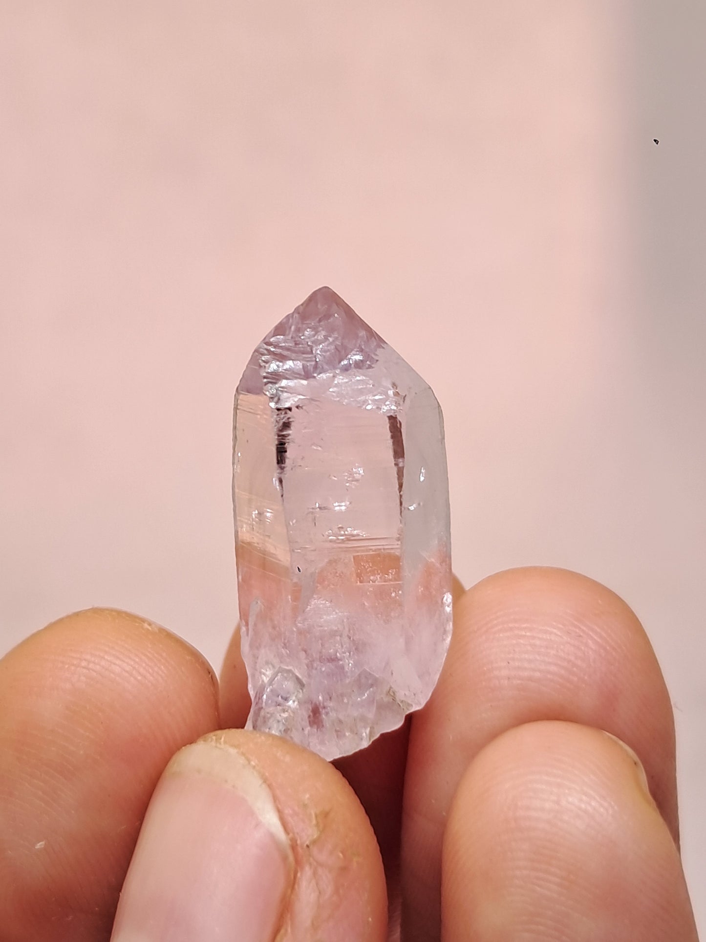 Punta de cristal de amatista de Veracruz (México) | Piedra natural | Ejemplar mineral n.° VA26