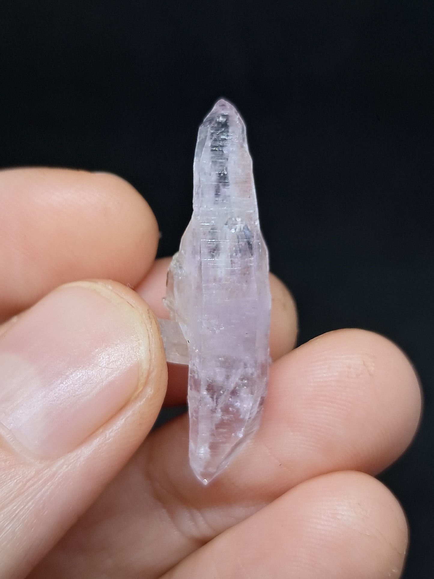 Cuarzo Amatista de Veracruz Biterminado (México) | Cristal Natural | Muestra Mineral #VA50