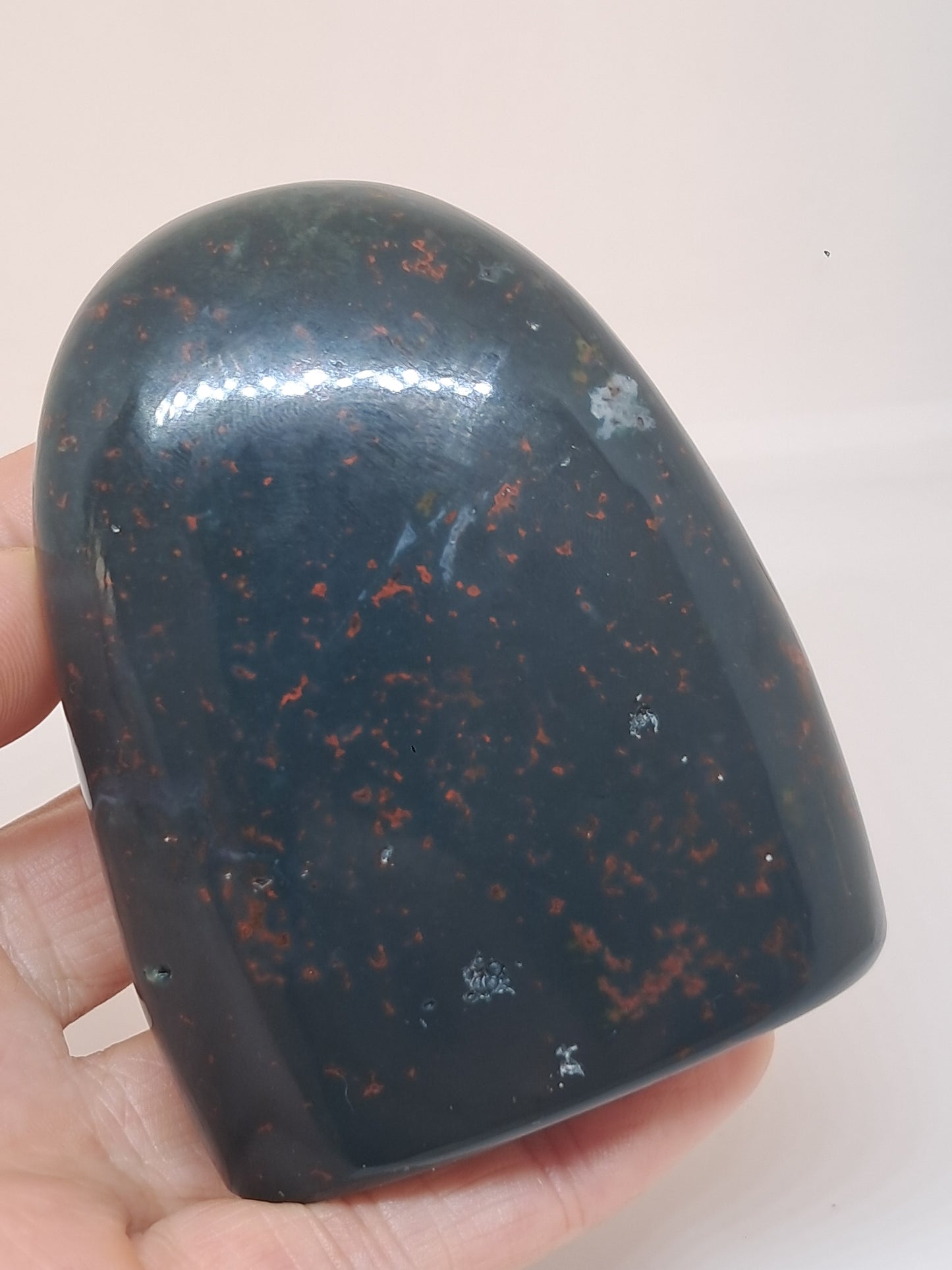 Piedra de sangre | Piedra pulida | Cristales naturales #BS2