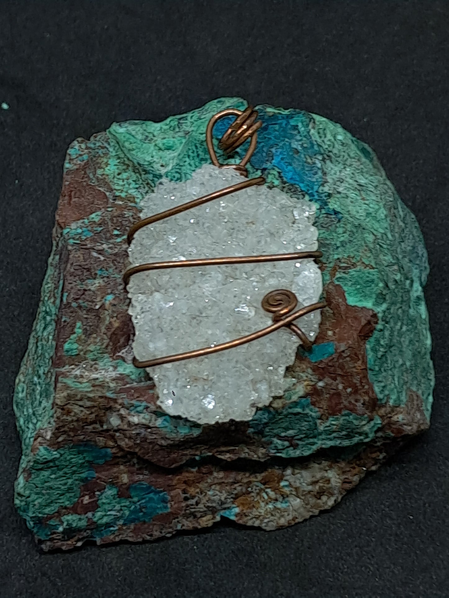 Clear Apophyllite Pendant | Handcrafted Jewelry | Unique Necklace #JL49