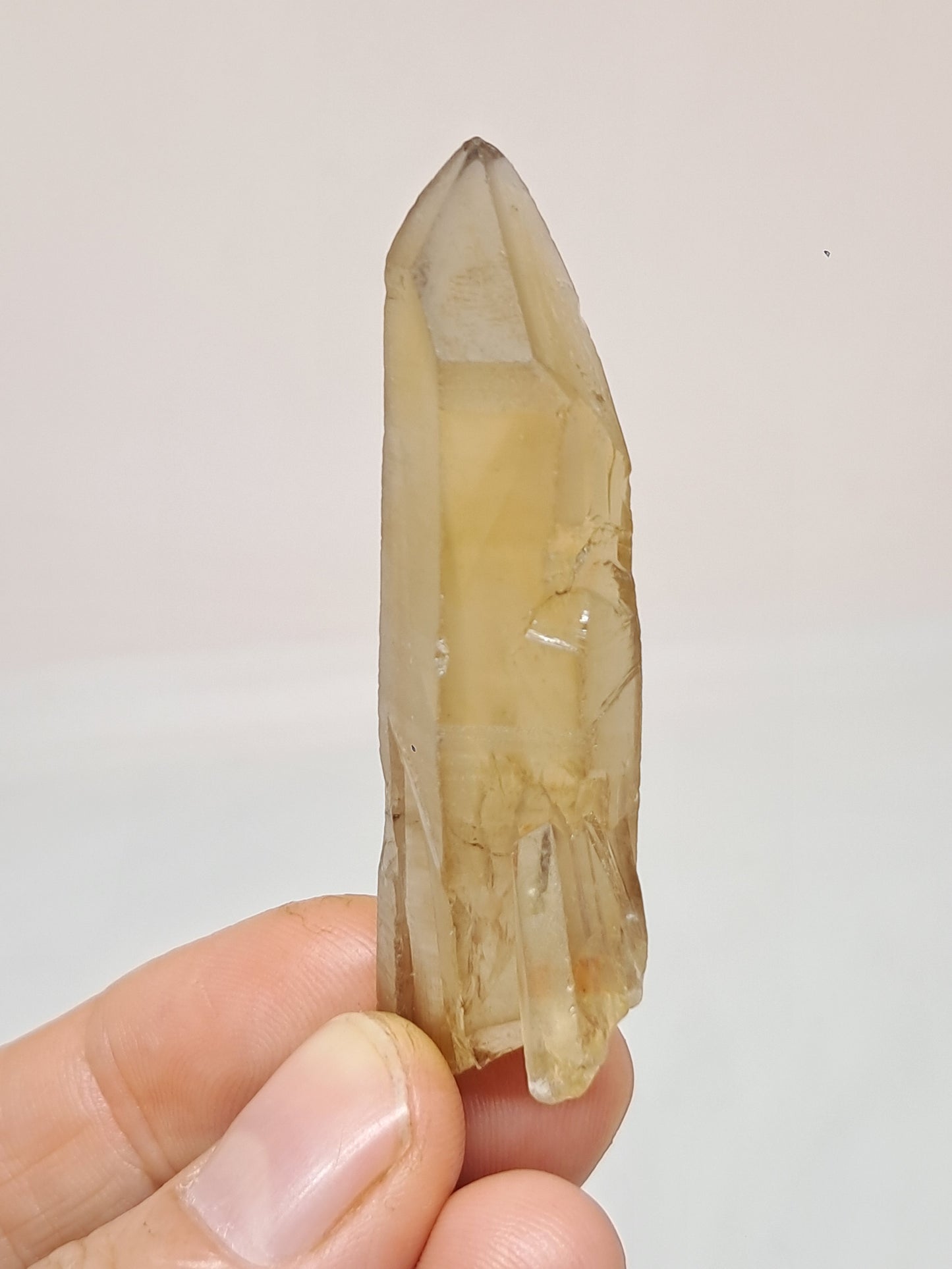 Natural Citrine Stone (DRC) Crystal Point  #CTN26