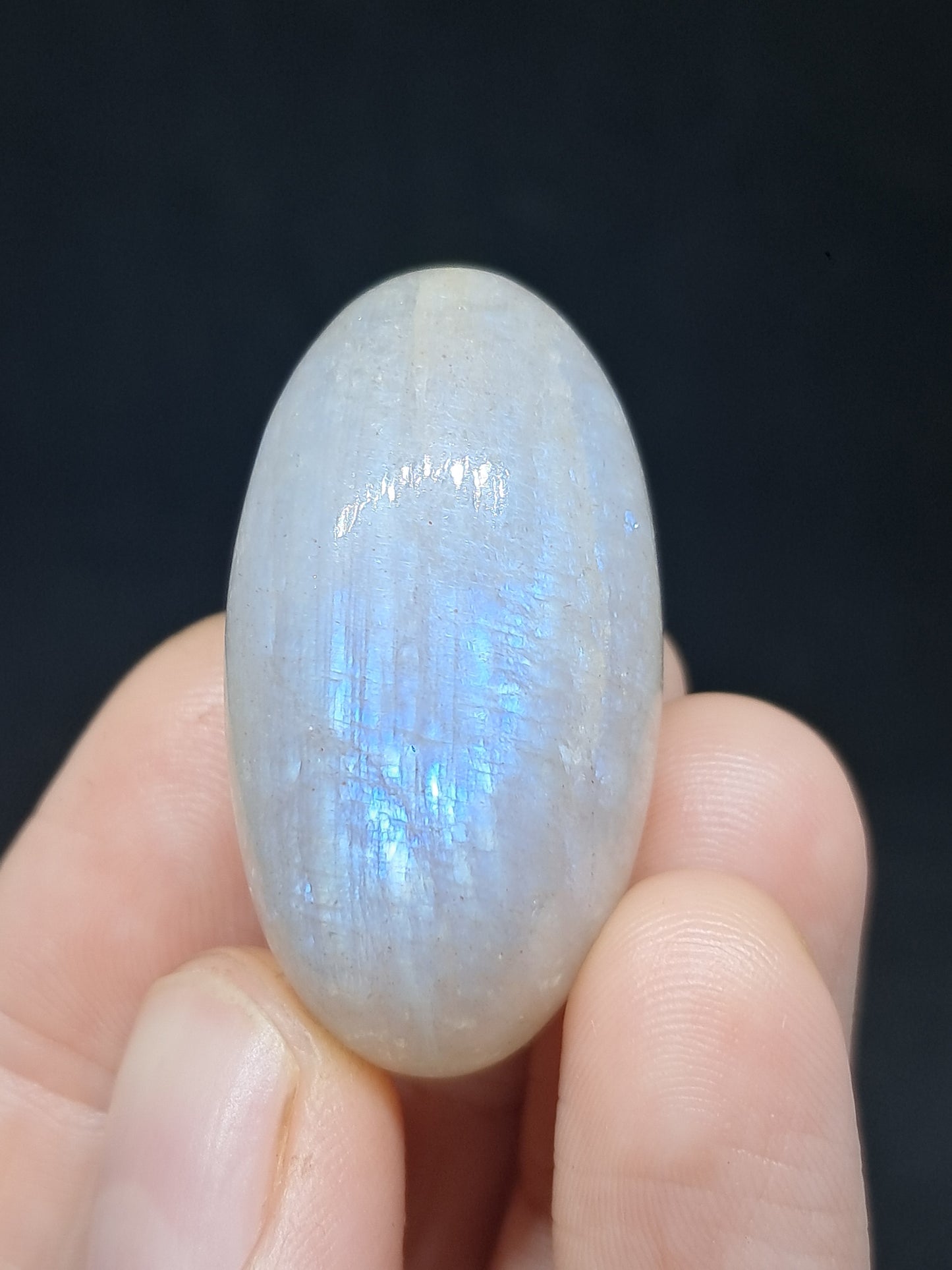 Moonstone Shivalingam | Blue Sheen | Good Quality Natural Stone