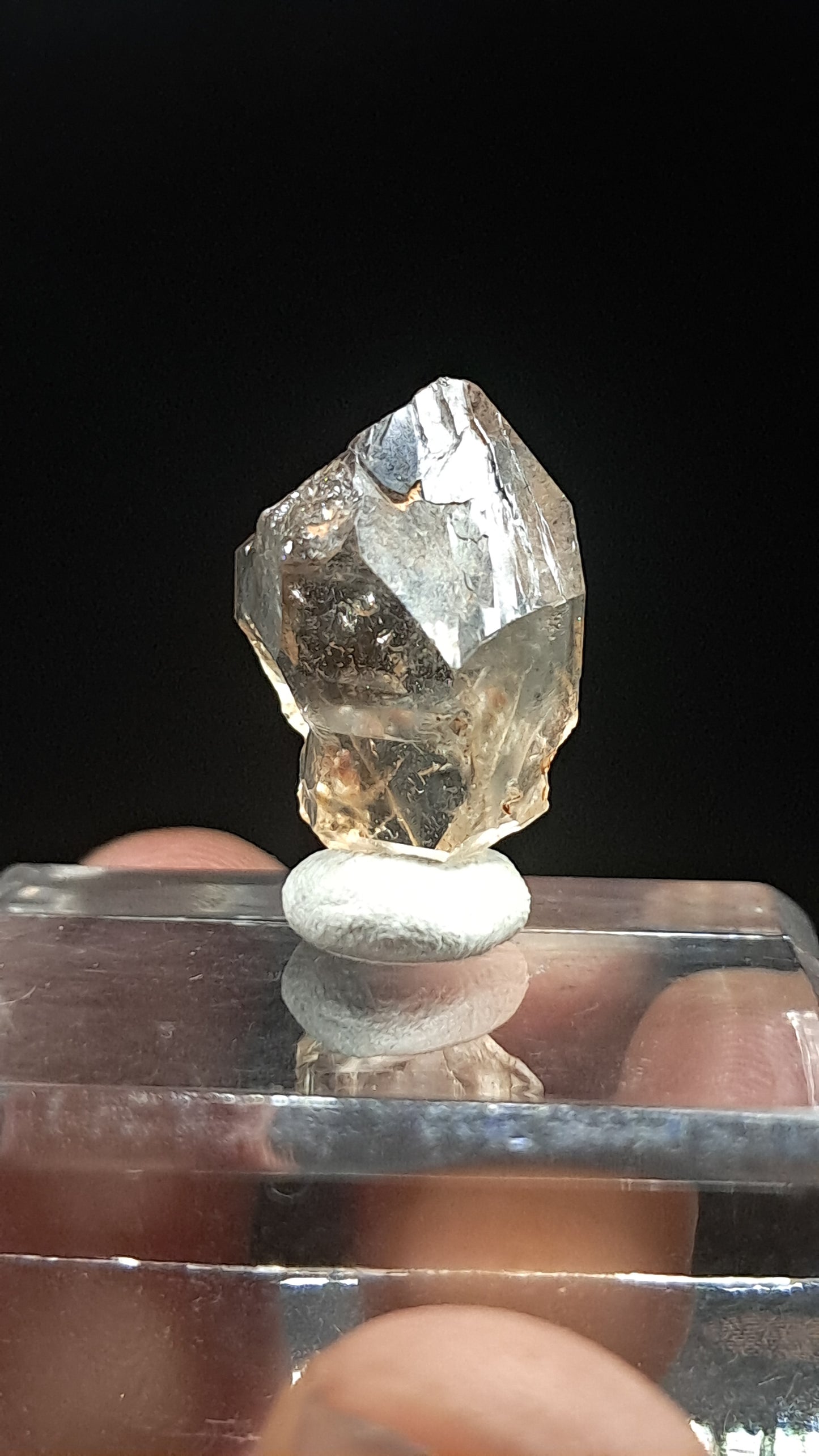 Smokey Quartz Biterminated (Karur) Raw Natural Crystal | Mineral Specimen #EQ26