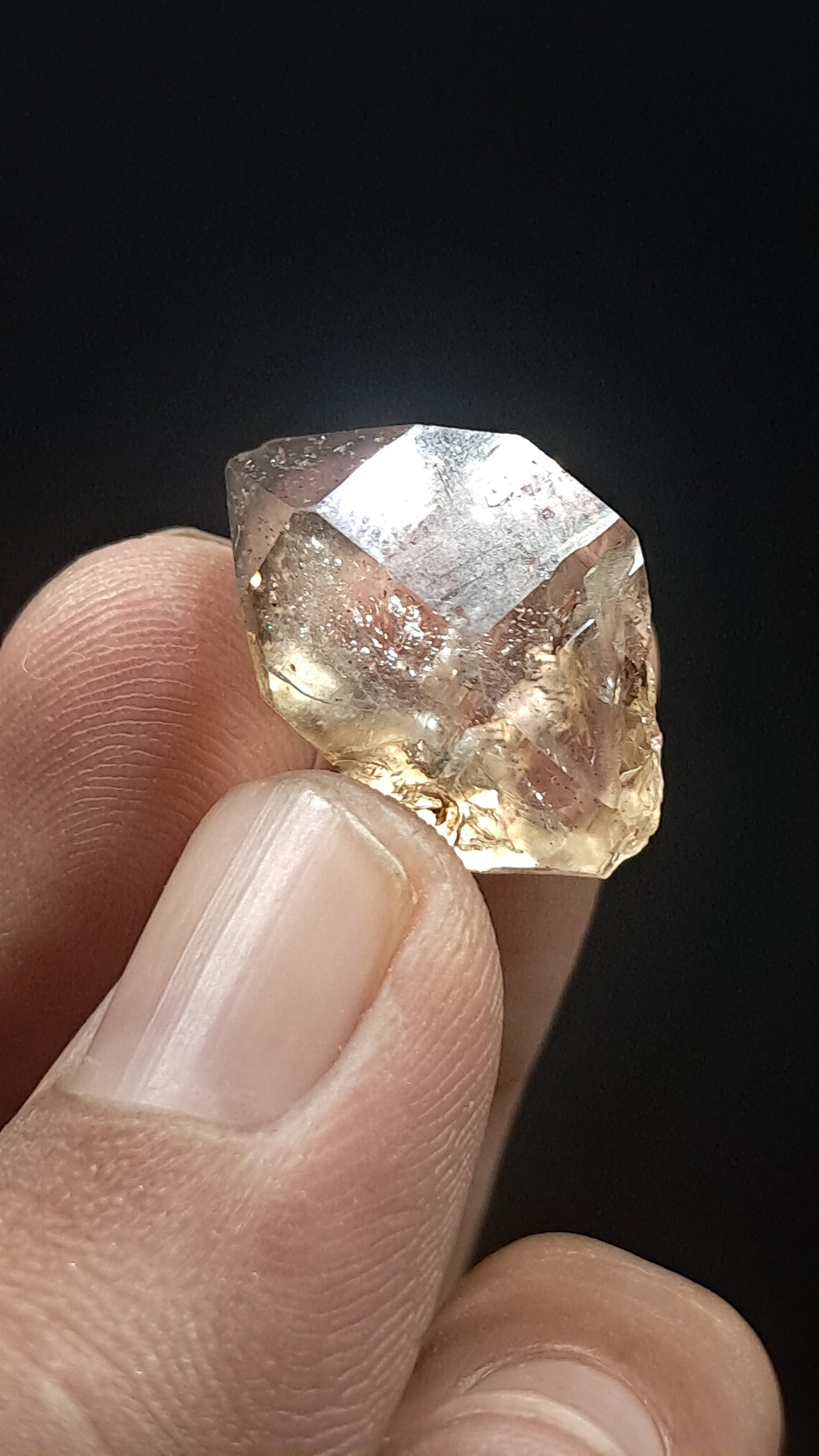 Smokey Quartz Biterminated (Karur) Raw Natural Crystal | Mineral Specimen #EQ26
