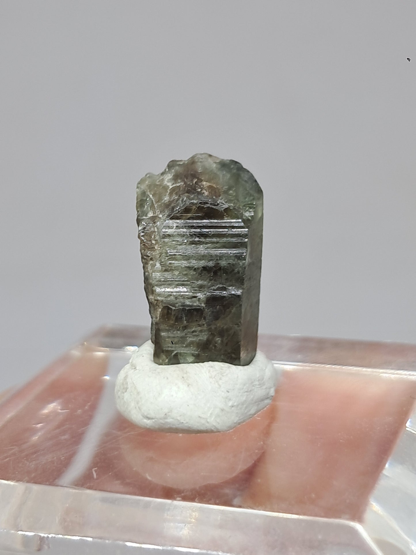 Natural Green Sapphire Crystal (Karur) Rough Stone | Mineral Specimen #SP36
