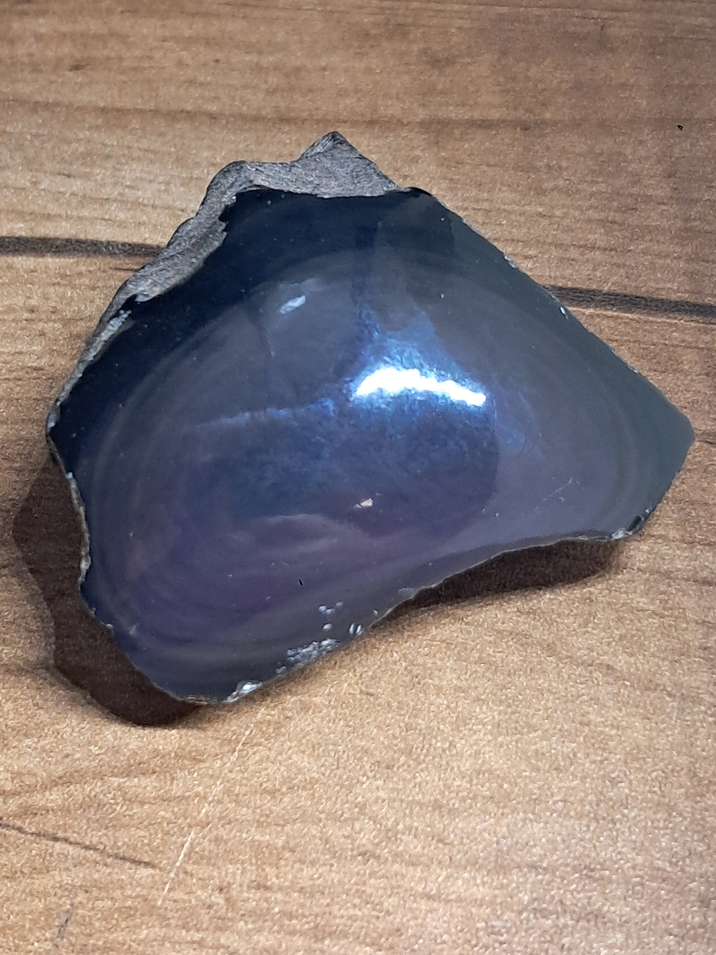 Rainbow Obsidian (Mexico) Natural Stone | Half Polished Half Rough #RO9
