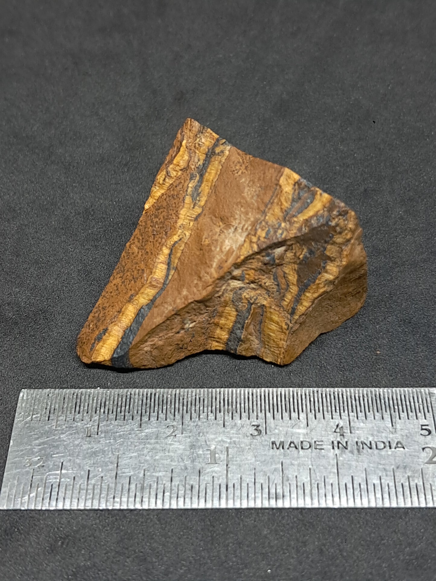 Rough Tiger's Eye (India) Natural Stone #TE3