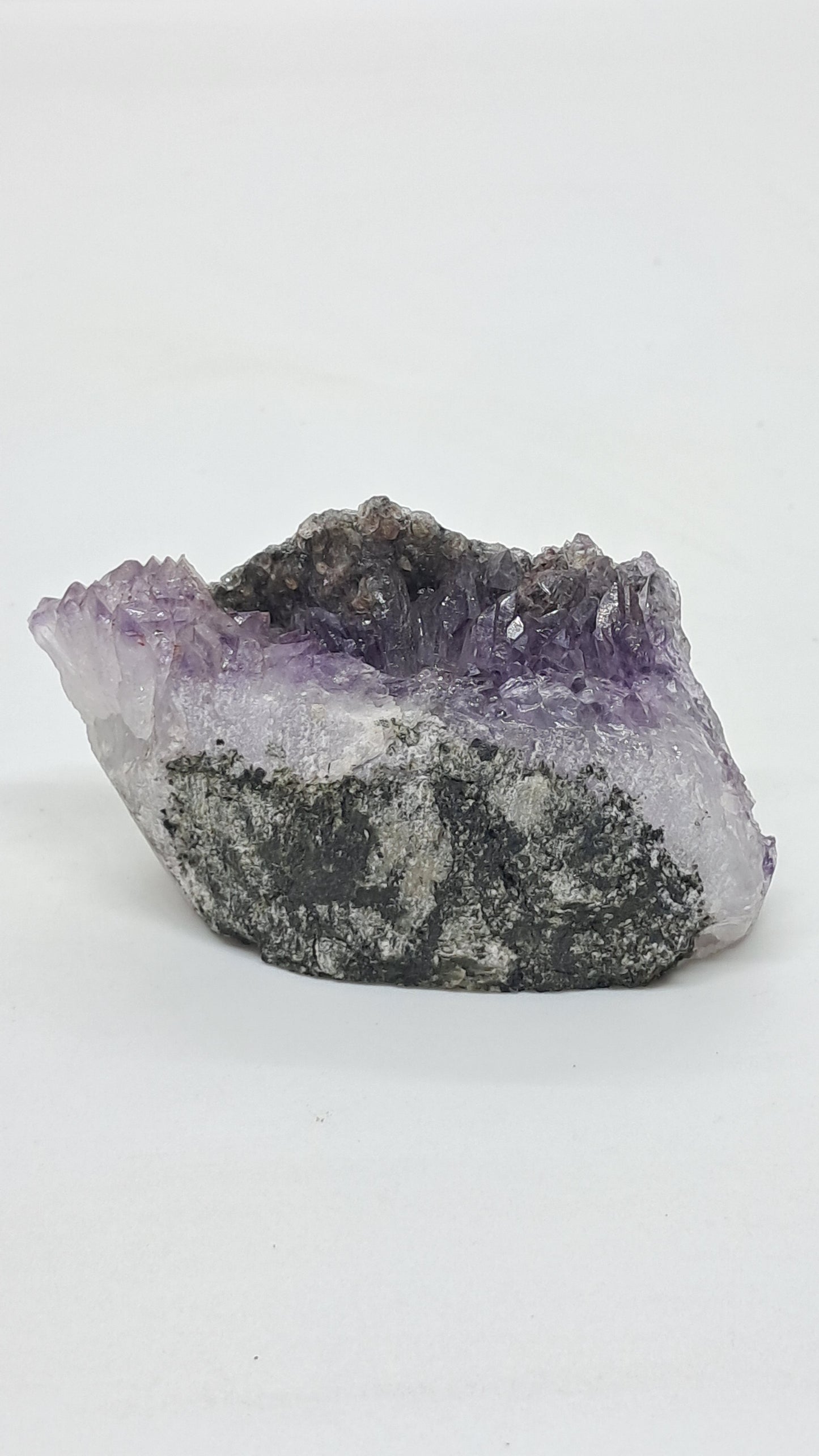 Cetro de amatista Super Seven de Karur | Formación natural | Ejemplar mineral n.° KA178