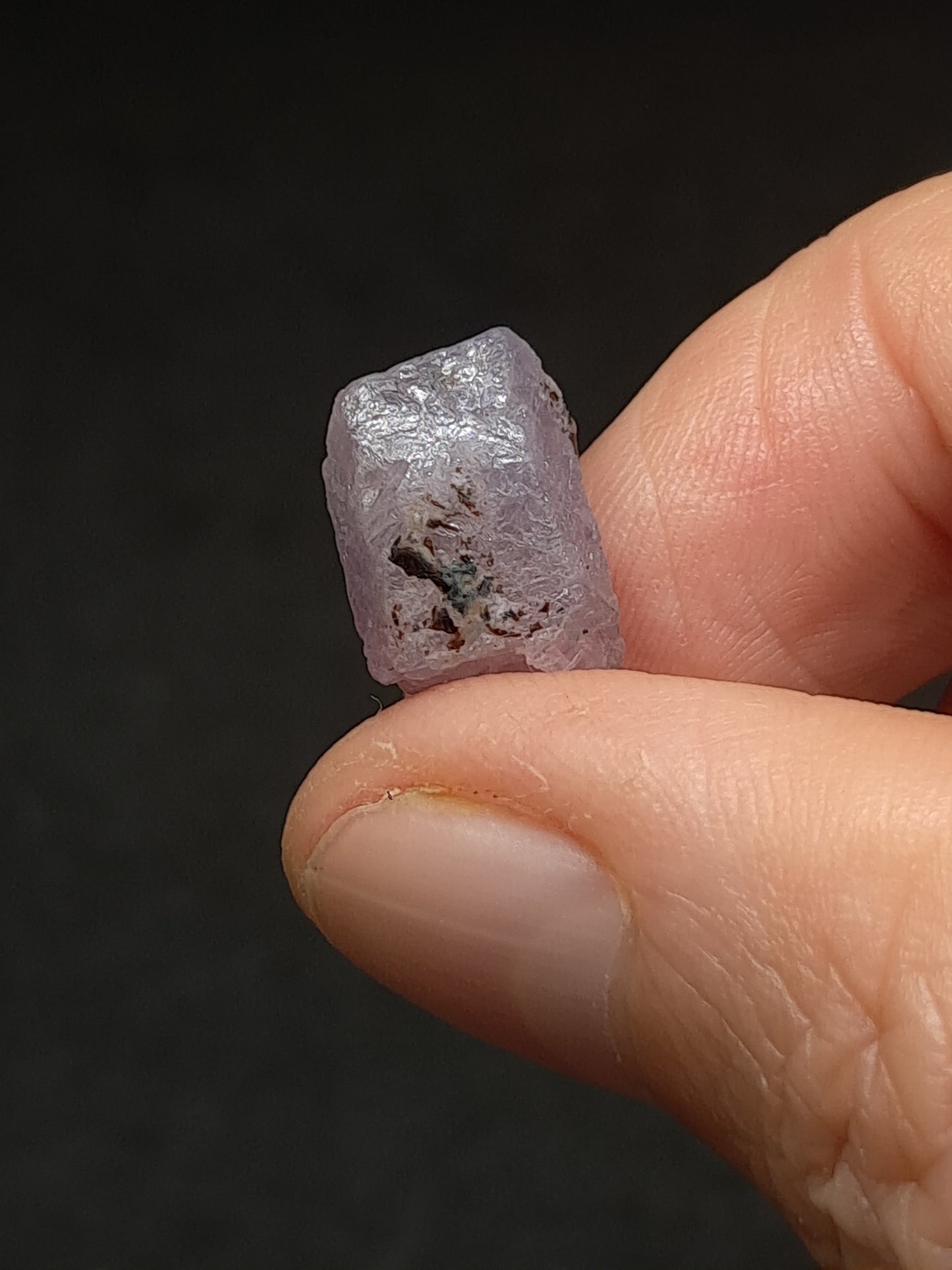 Natural Sapphire Crystal (Madagascar) Rough Stone | Mineral Specimen #SP61