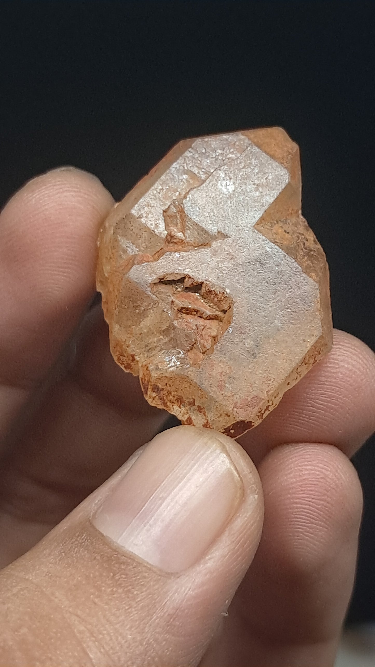 Elestial Quartz (Karur) Raw Natural Crystal | Mineral Specimen #EQ25
