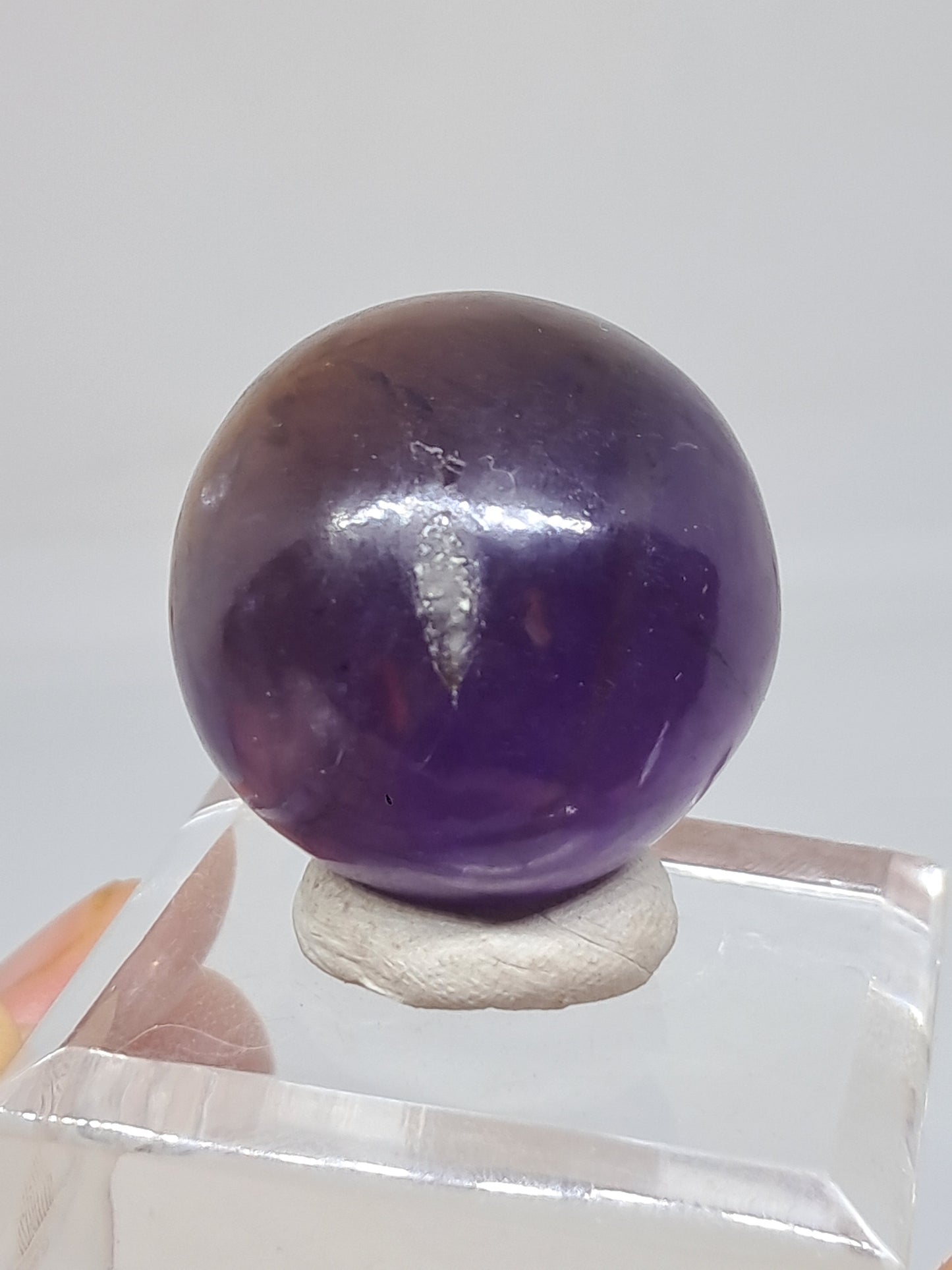 Ametrine Sphere (Madagascar) Polished Natural Stone #AMT4