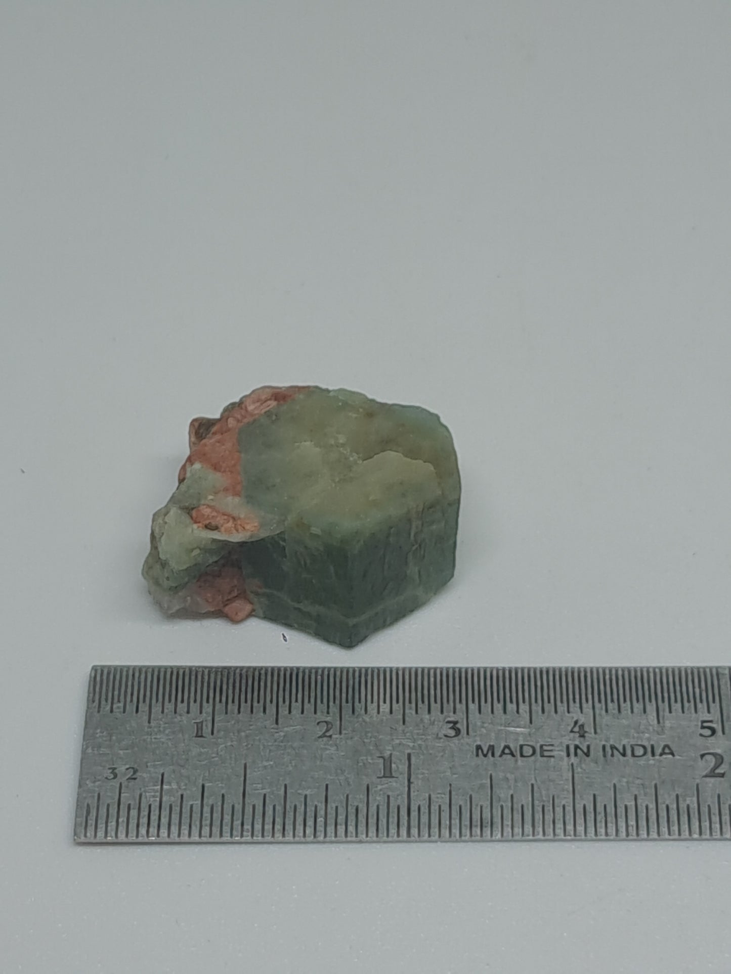 Aquamarine on Matrix (Karur) Rough Natural Crystal | Mineral Specimen #AQM49