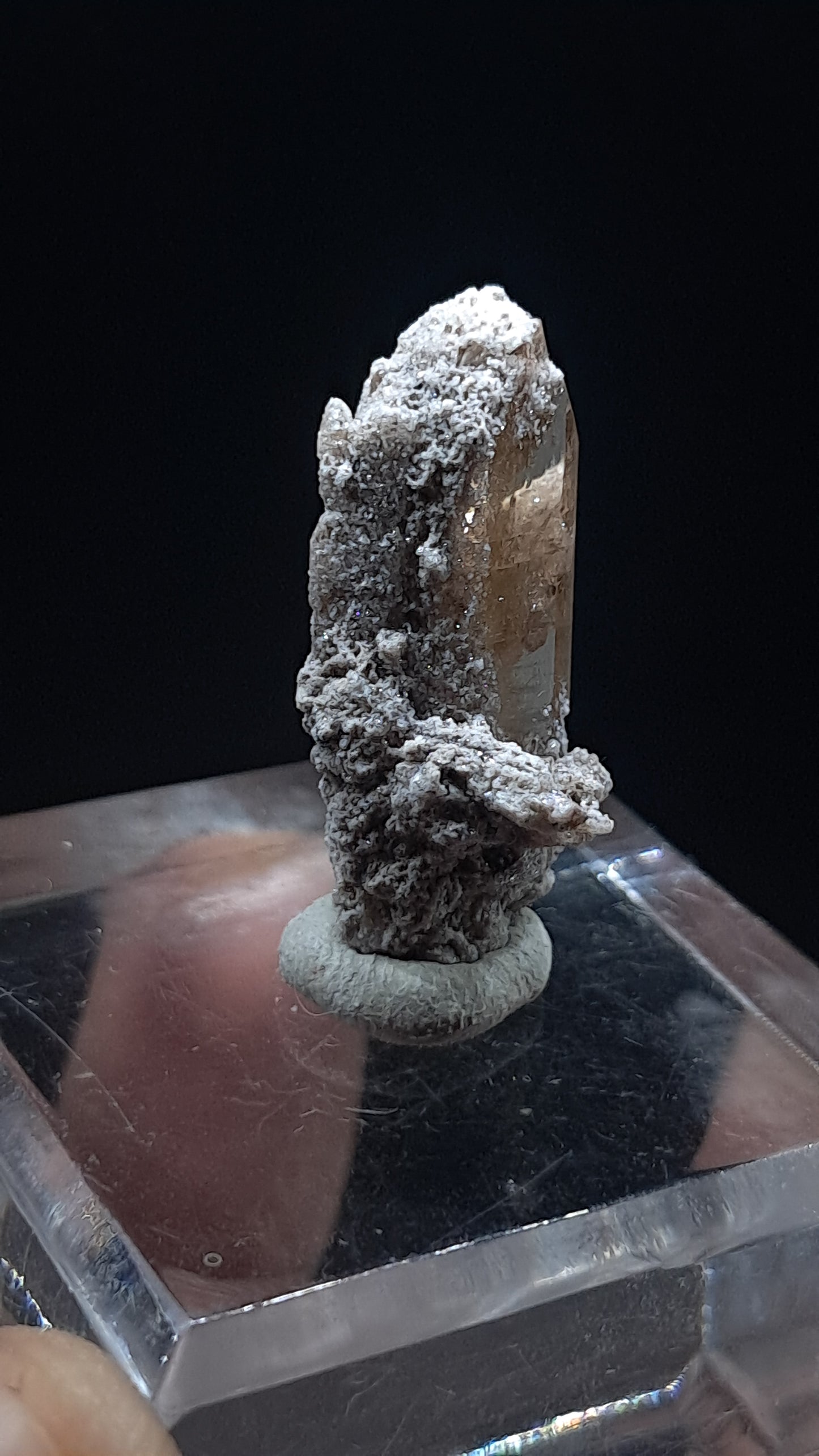 Natural Topaz Crystal (Mexico) Champagne Colour | Rare Gemstone | Mineral Specimen #TPZ40