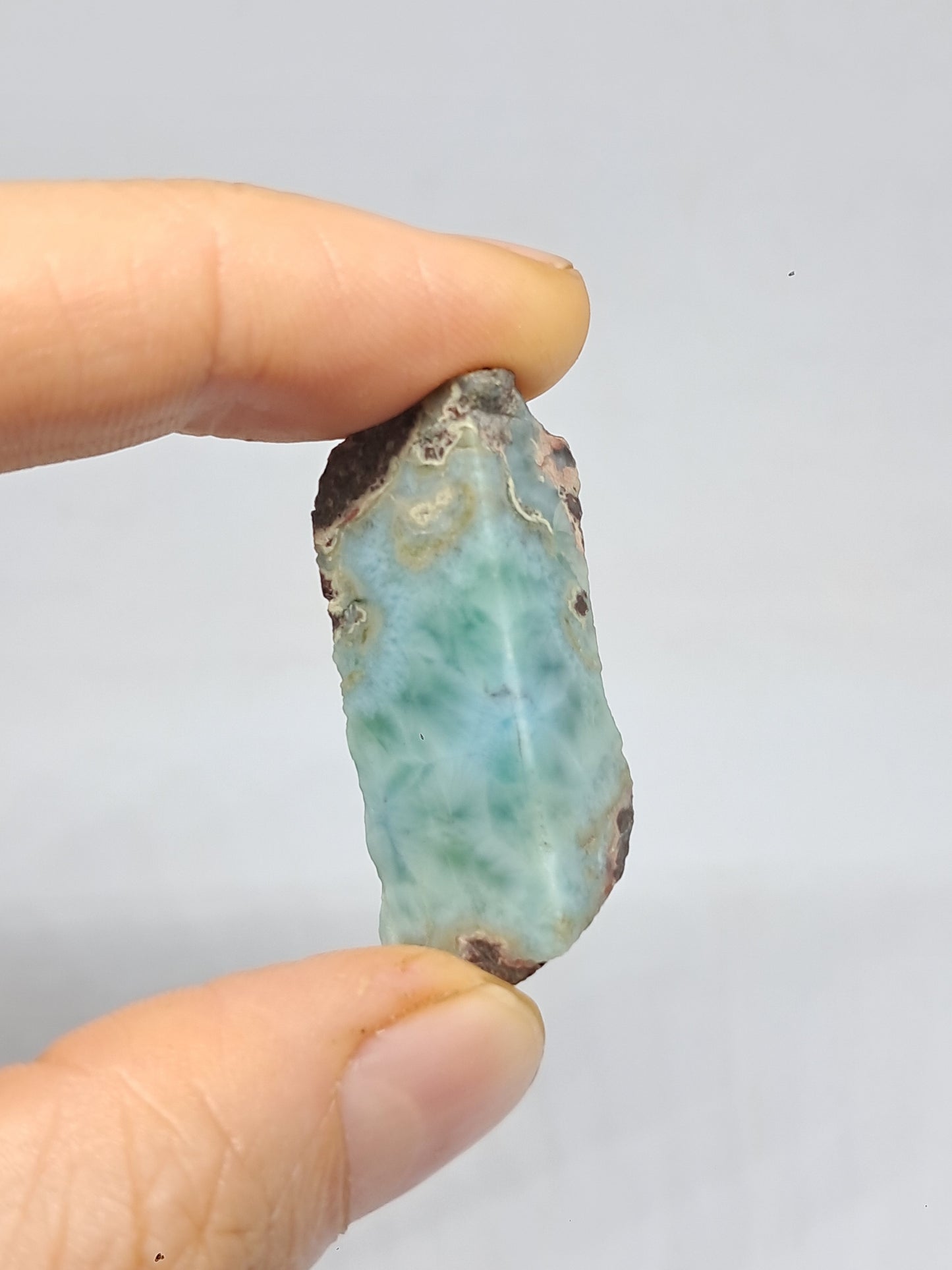 Larimar Raw (Dominican Republic) Rough Stone | Natural Rock #LM17