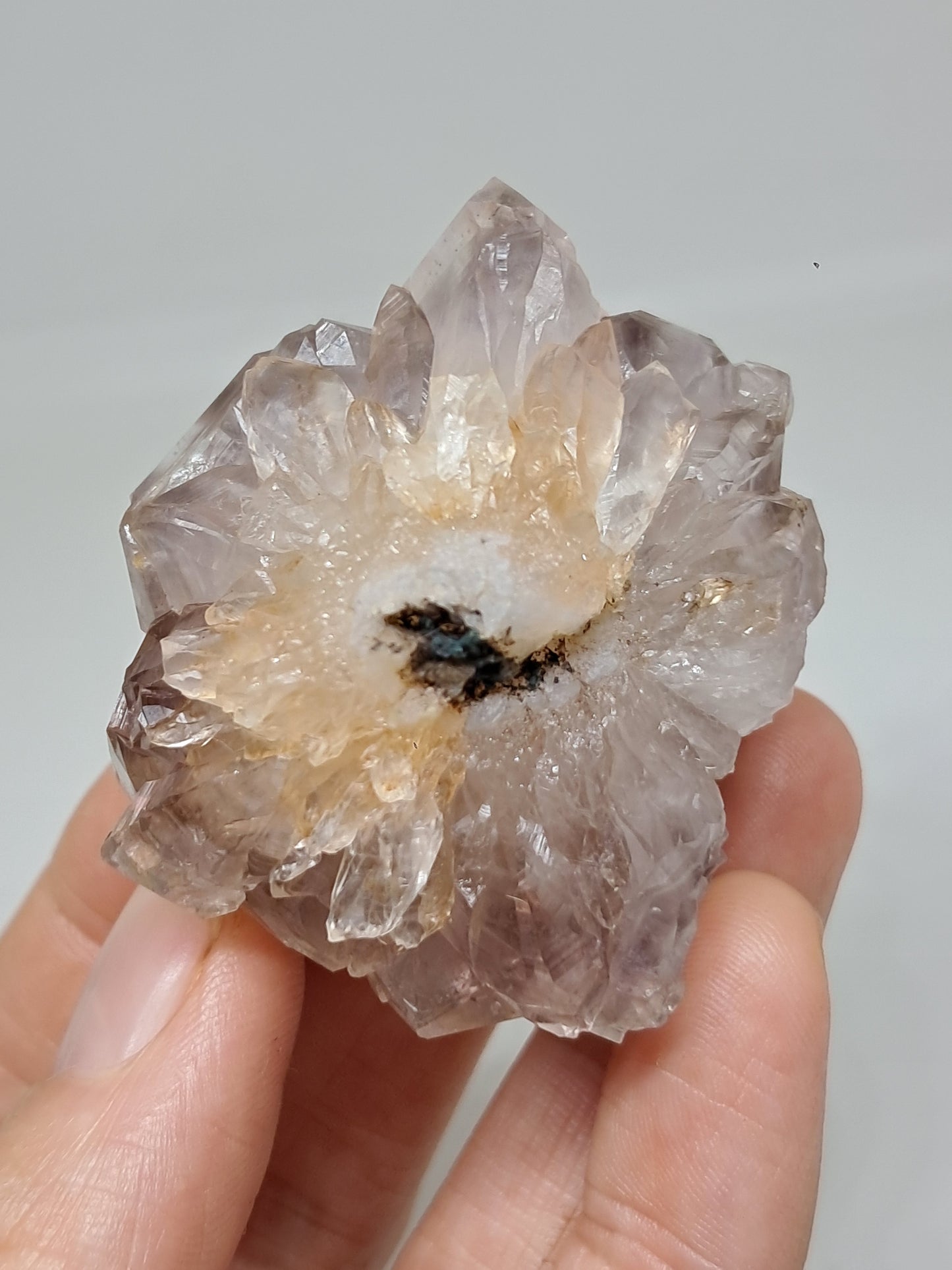 Smokey Amethyst Stalactite (Khadakwani) | Natural Crystal | Mineral Specimen #SA7
