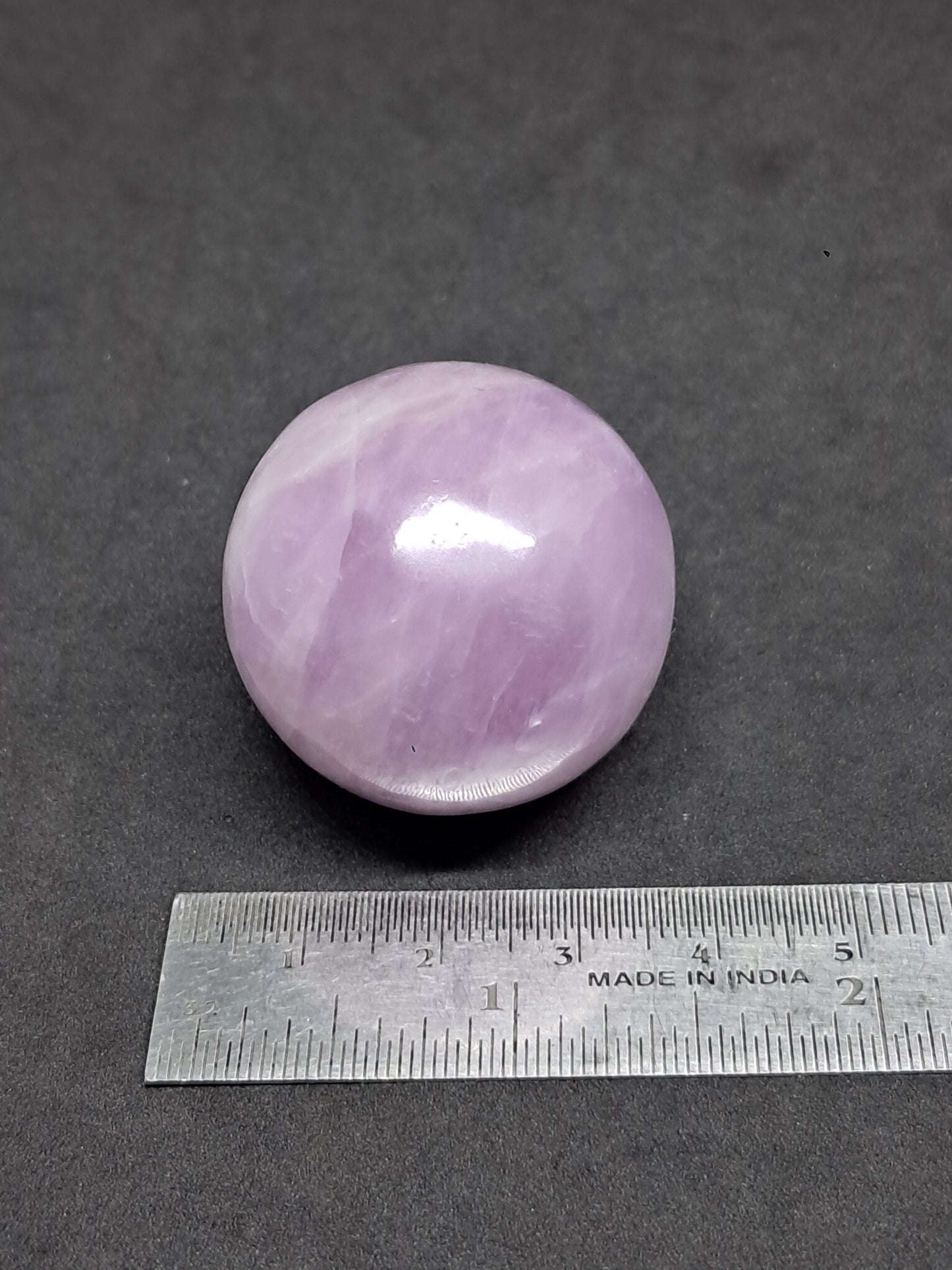 Kunzite Sphere | Polished Stone | Spodumene Natural Crystal