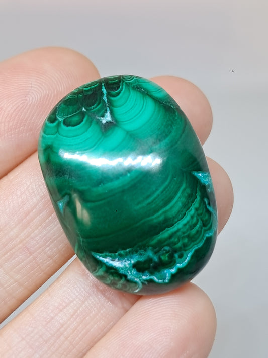 Chrysocolla w/ Malachite Tumble | Polished Free Form | Good Quality | Natural Stone
