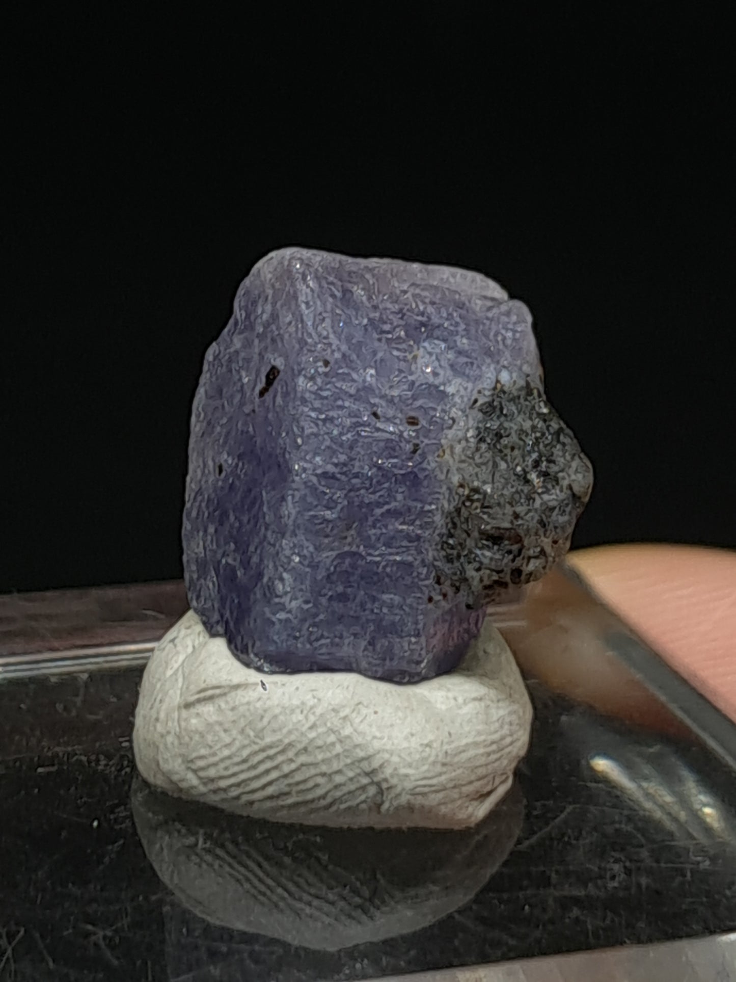 Natural Sapphire Crystal (Madagascar) Rough Stone | Mineral Specimen #SP50