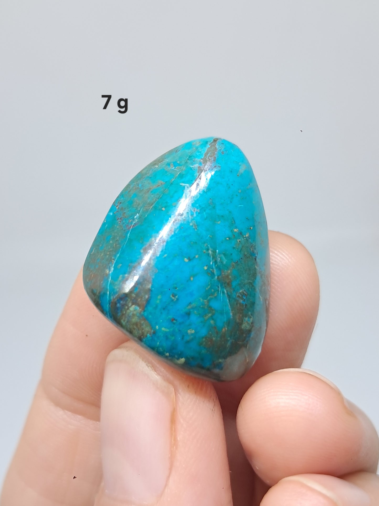 Chrysocolla Tumbled Stone | Polished Free Form | Natural Stone | Good Quality #CM1
