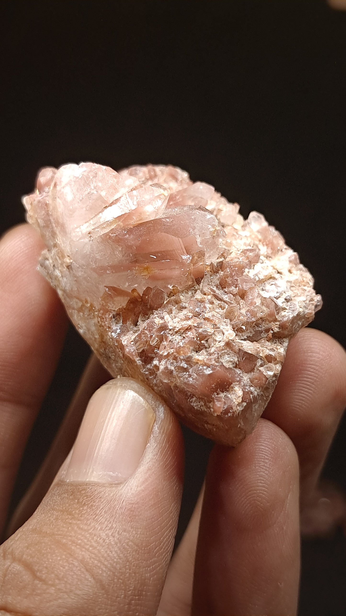 Jacinto de Compostela Quartz Cluster On Matrix | Natural Crystal | Mineral Specimen #JCQ10