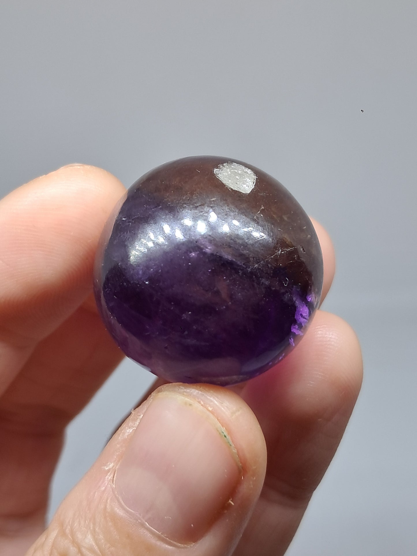 Ametrine Sphere (Madagascar) Polished Natural Stone #AMT4