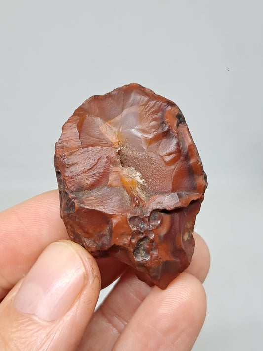 Cornalina en bruto (India) Piedra en bruto | Cristal natural | Espécimen mineral #CRN33