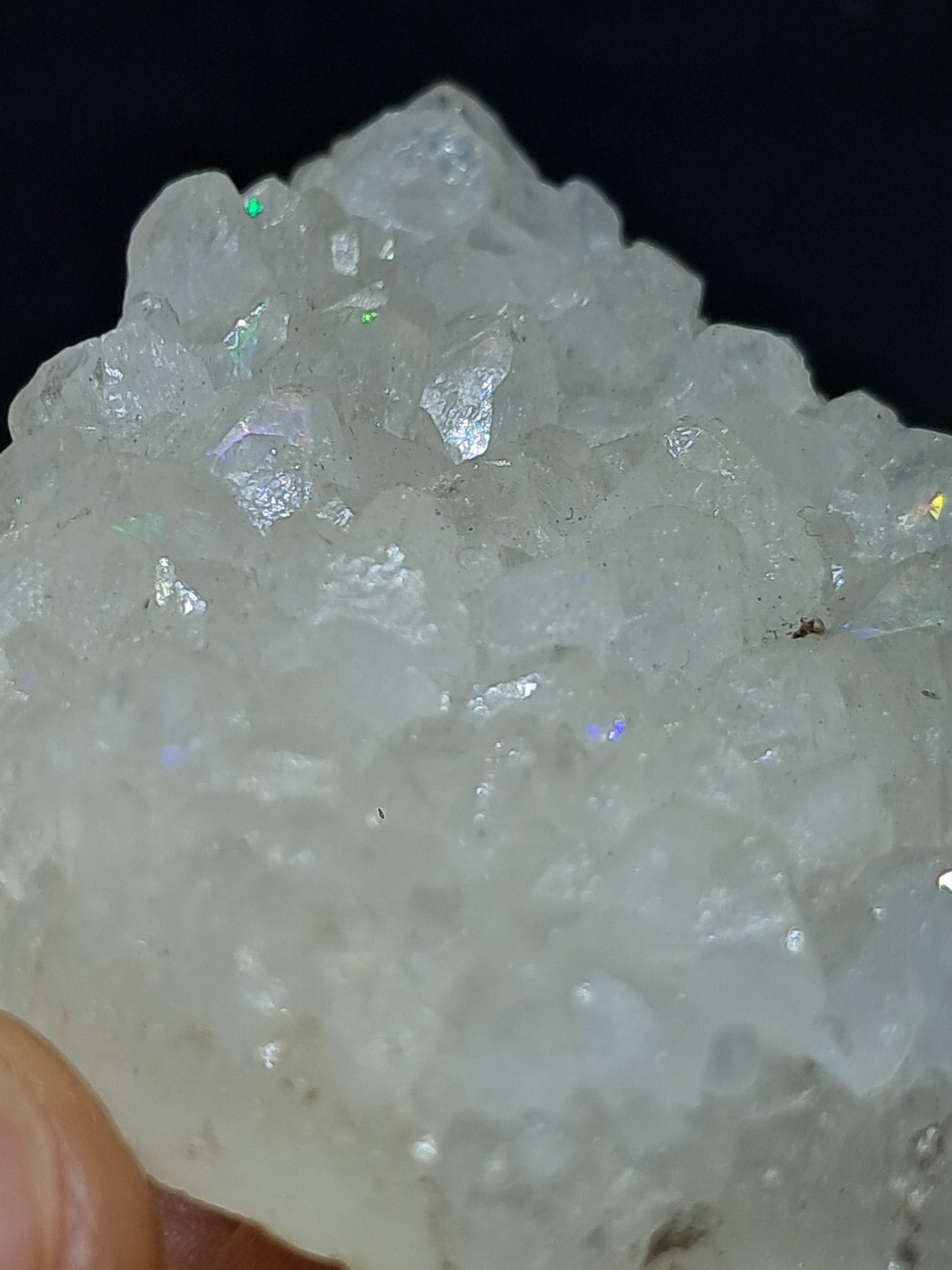 Iris Quartz (Aurangabad)| Anandalite | Cluster | Natural Crystal #AQ37