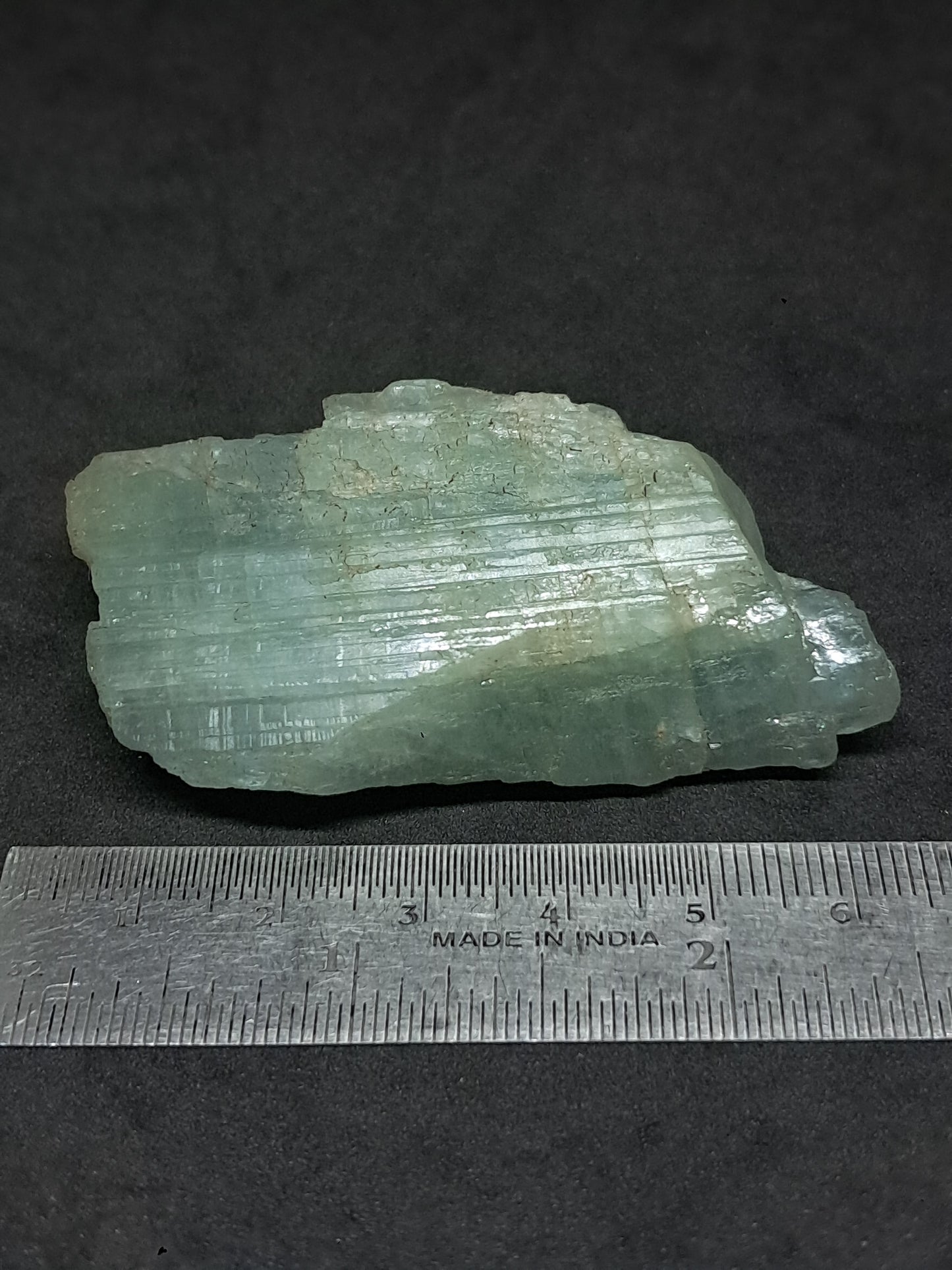 Aquamarine (Andhra Pradesh) Rough Natural Crystal | Mineral Specimen #AQM40