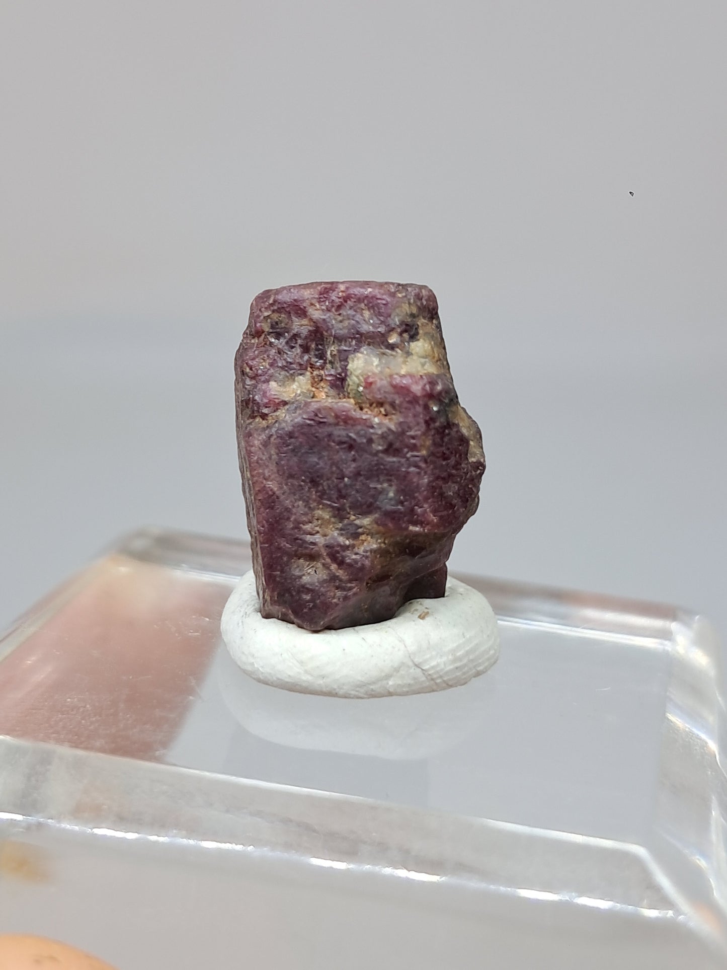 Rough Ruby Crystal (Tamil Nadu) Natural Stone | Mineral Specimen #RB33