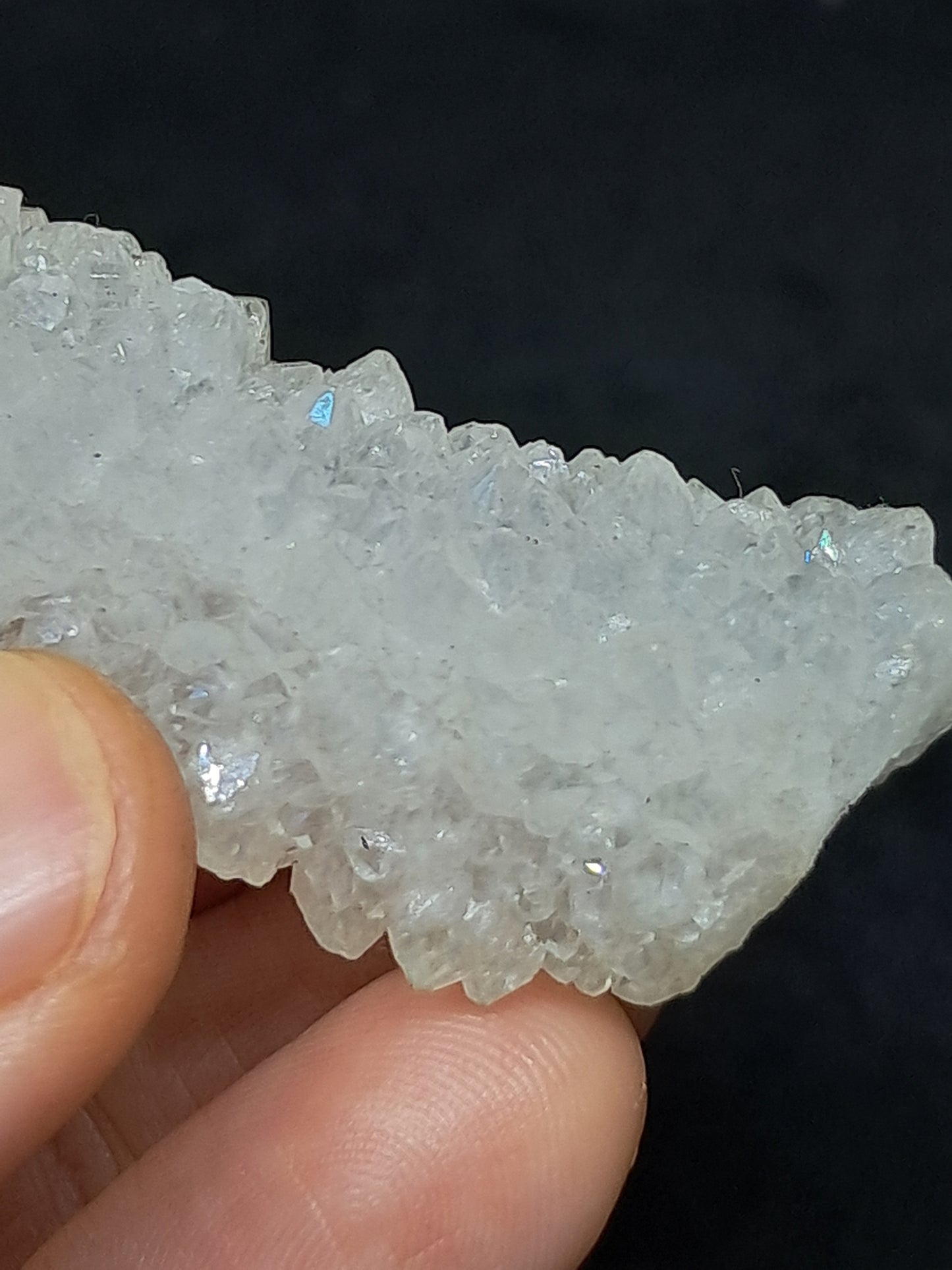 Iris Quartz (Aurangabad)| Anandalite | Stalactite | Natural Crystal #AQ32