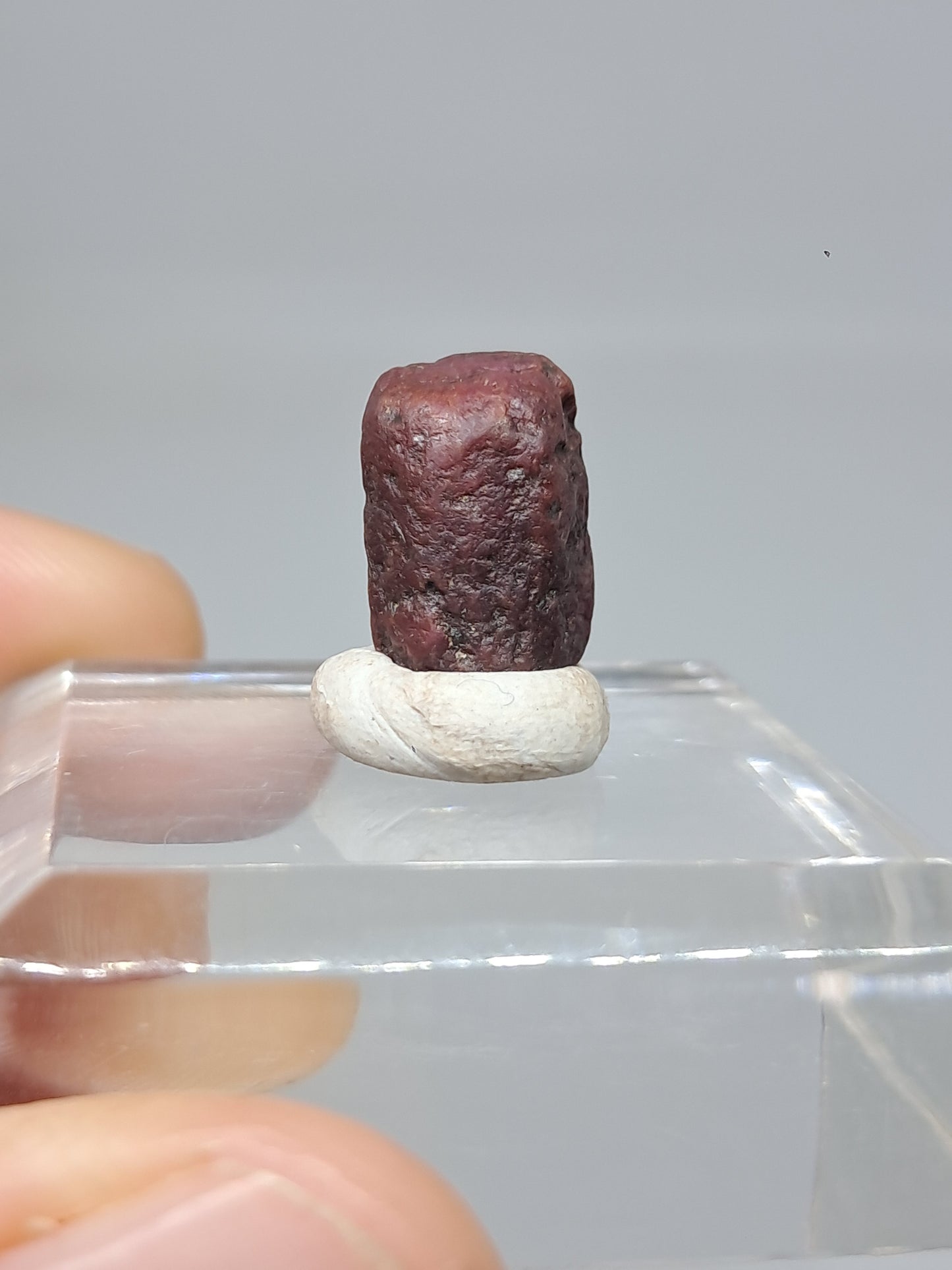 Rough Ruby Crystal (Tamil Nadu) Natural Stone | Mineral Specimen #RB16
