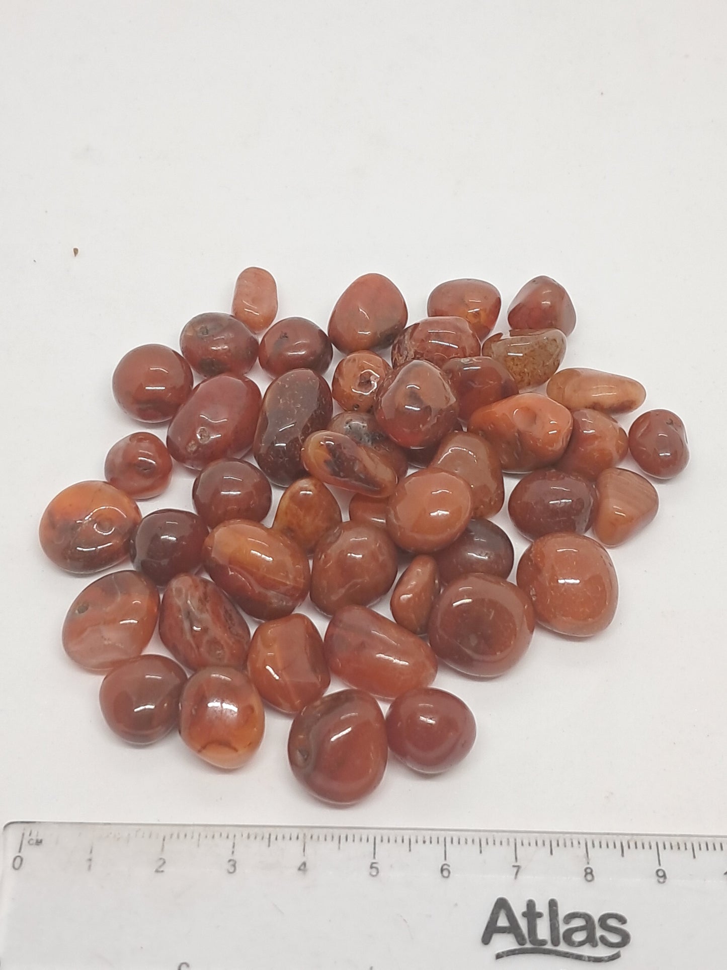 Cornalina pulida (India) Piedra natural n.° CRN7