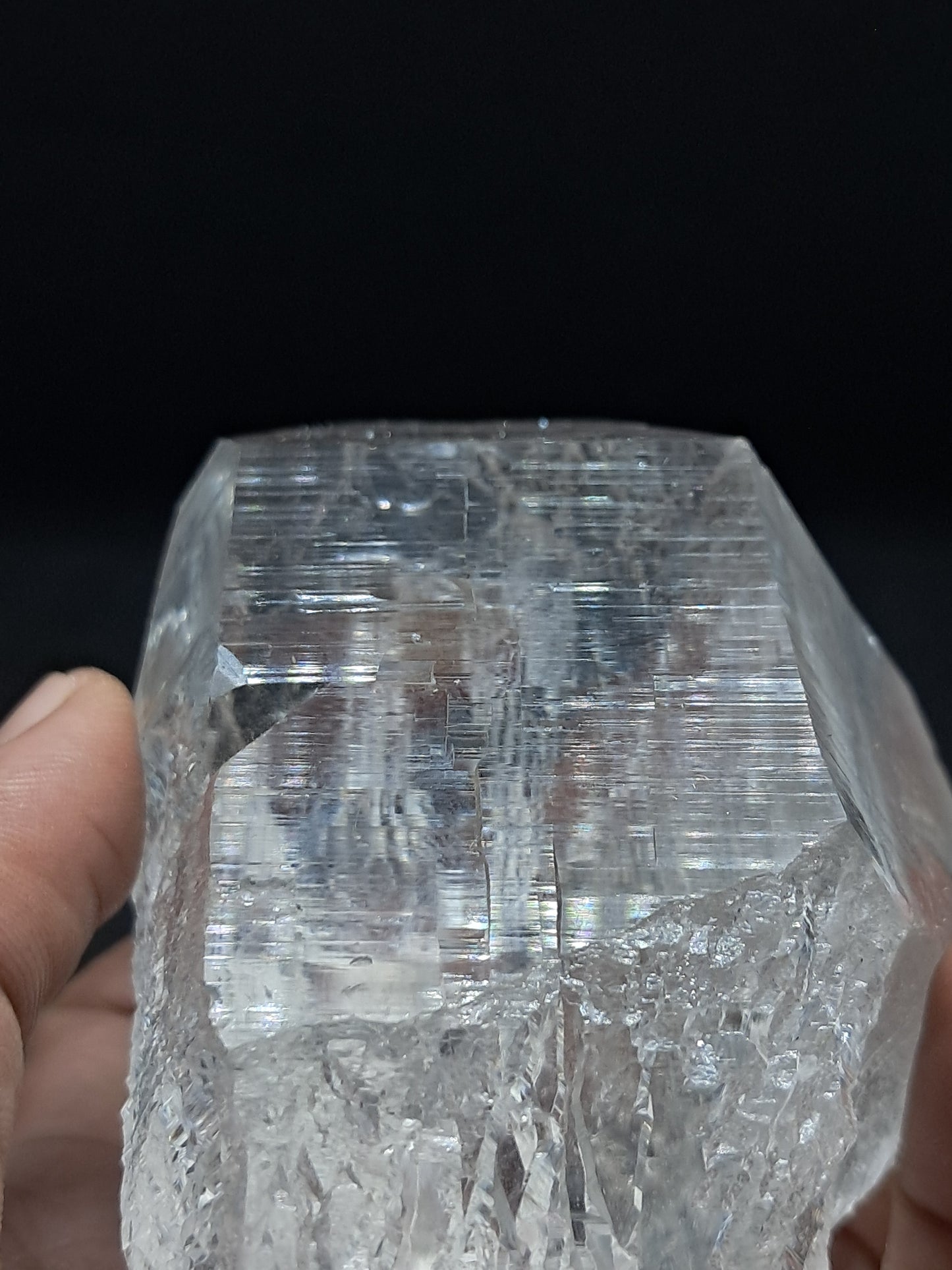 Himalayan Quartz Crystal Point with Magnetite Inclusions | High Grade | Natural Stone | Mineral Specimen #CH53