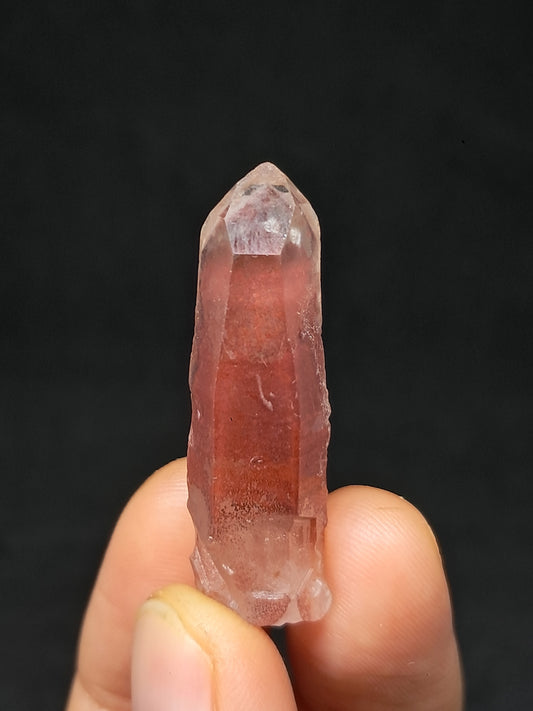 Hematite Phantom Quartz (Telangana) | Natural Crystal | Mineral Specimen #HPQ55