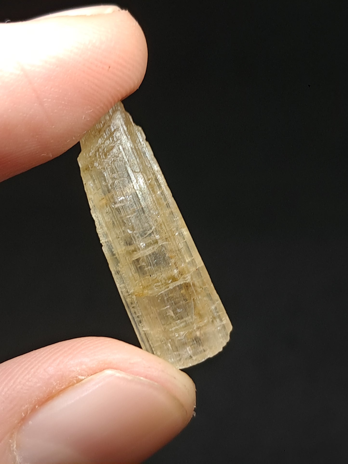 Scapolite Natural Crystal (Karur) UV Reactive | Rough Stone | Mineral Specimen #SCP15