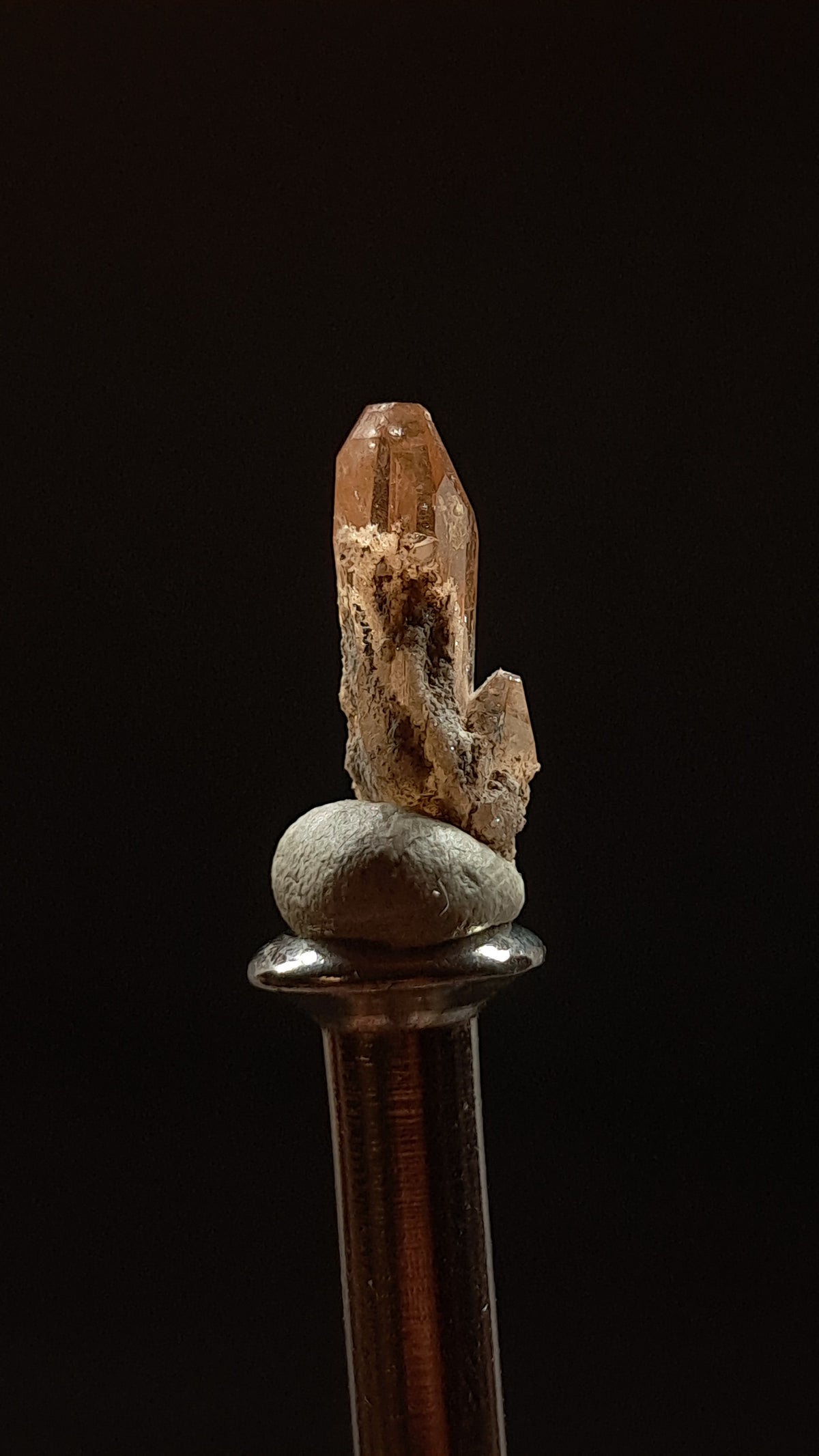 Natural Topaz Crystal (Mexico) Champagne Colour | Rare Gemstone | Mineral Specimen #TPZ31