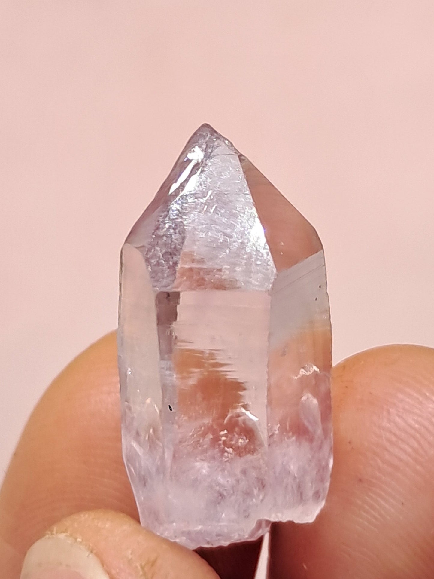 Punta de cristal de amatista de Veracruz (México) | Piedra natural | Ejemplar mineral n.° VA26