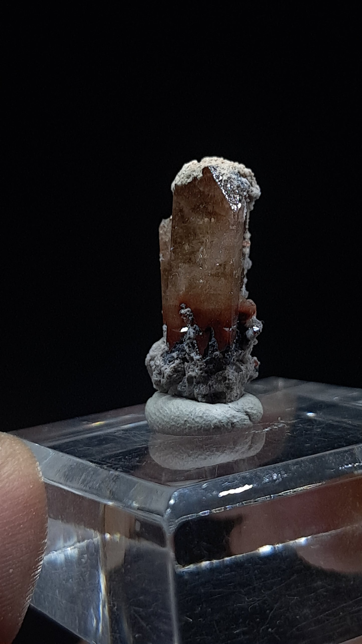 Natural Topaz Crystal (Mexico) Orange Champagne Colour zoning | Rare Gemstone | Mineral Specimen #TPZ42